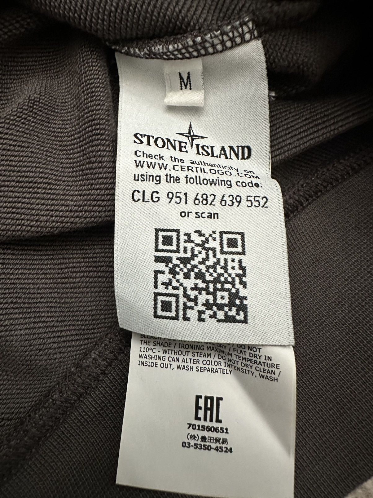 Stone Island Stone Island Pocket Crewneck Sweatshirt Charcoal Gray m vtg Size US M / EU 48-50 / 2 - 9 Thumbnail