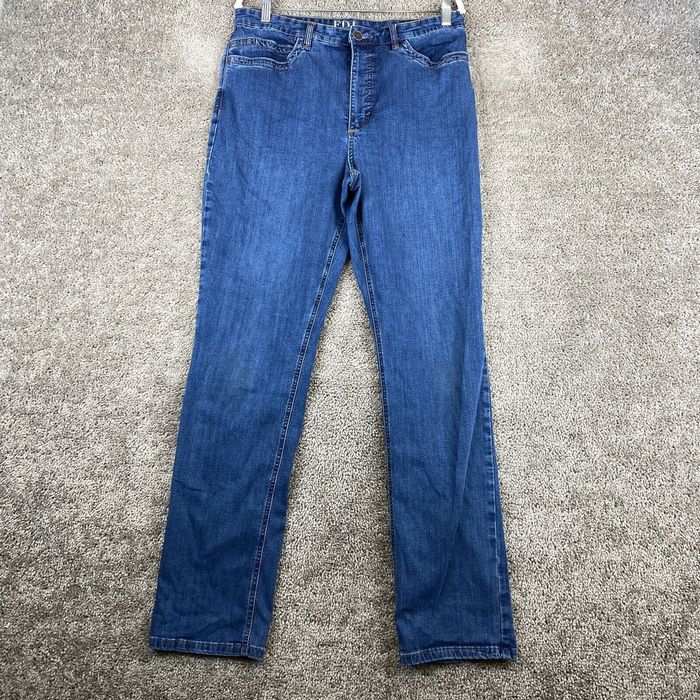 Vintage FDJ French Dressing Jeans Suzanne Straight Leg Womens 14 Blue