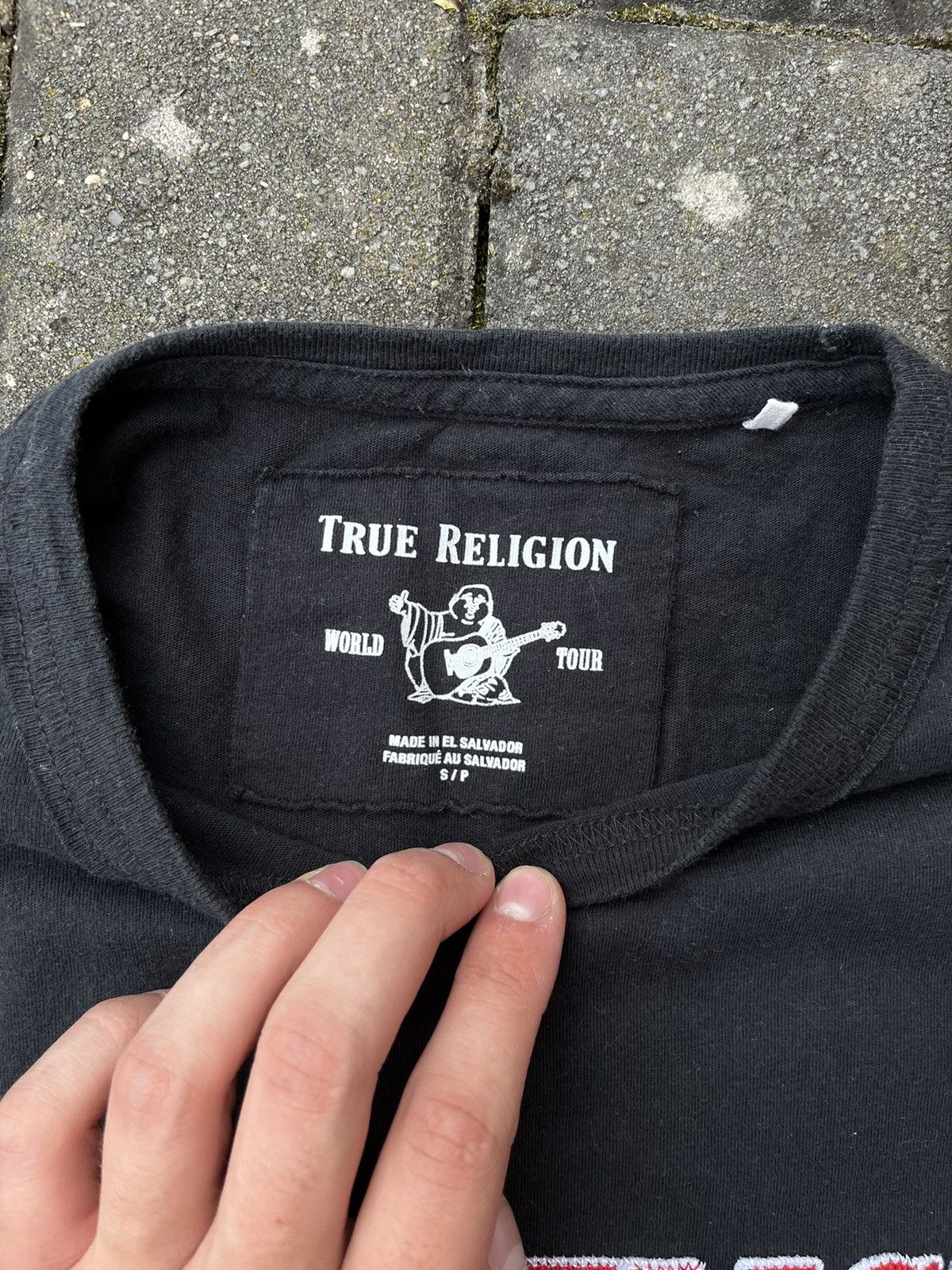 True Religion True Religion Spellout Big Logo Tee Size US S / EU 44-46 / 1 - 3 Thumbnail