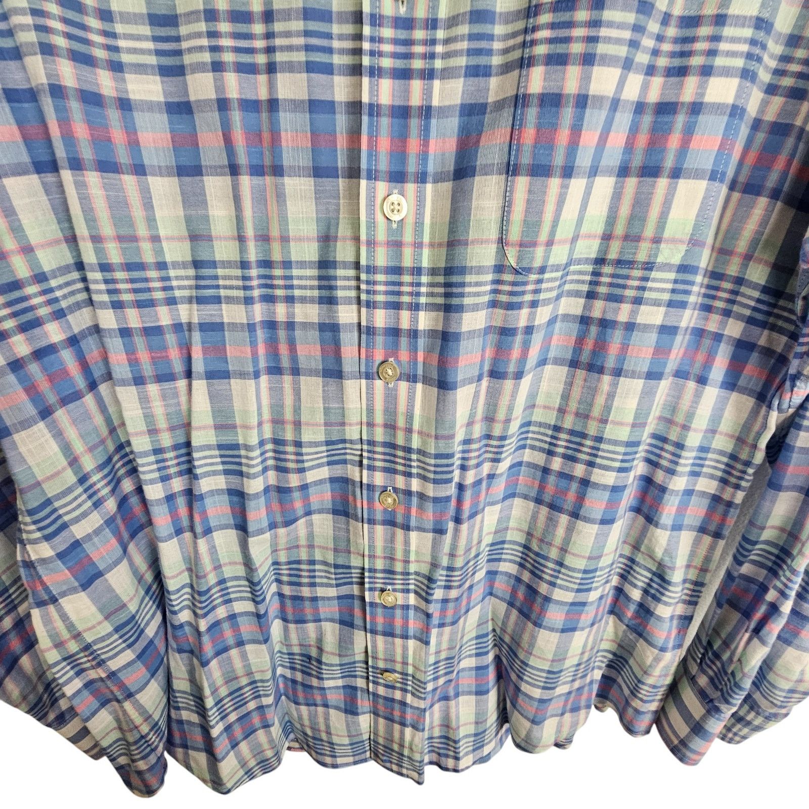 Vineyard Vines Vineyard Vines Mens Slim Fit Tucker Shirt Sz M Plaid Preppy Size US M / EU 48-50 / 2 - 3 Thumbnail