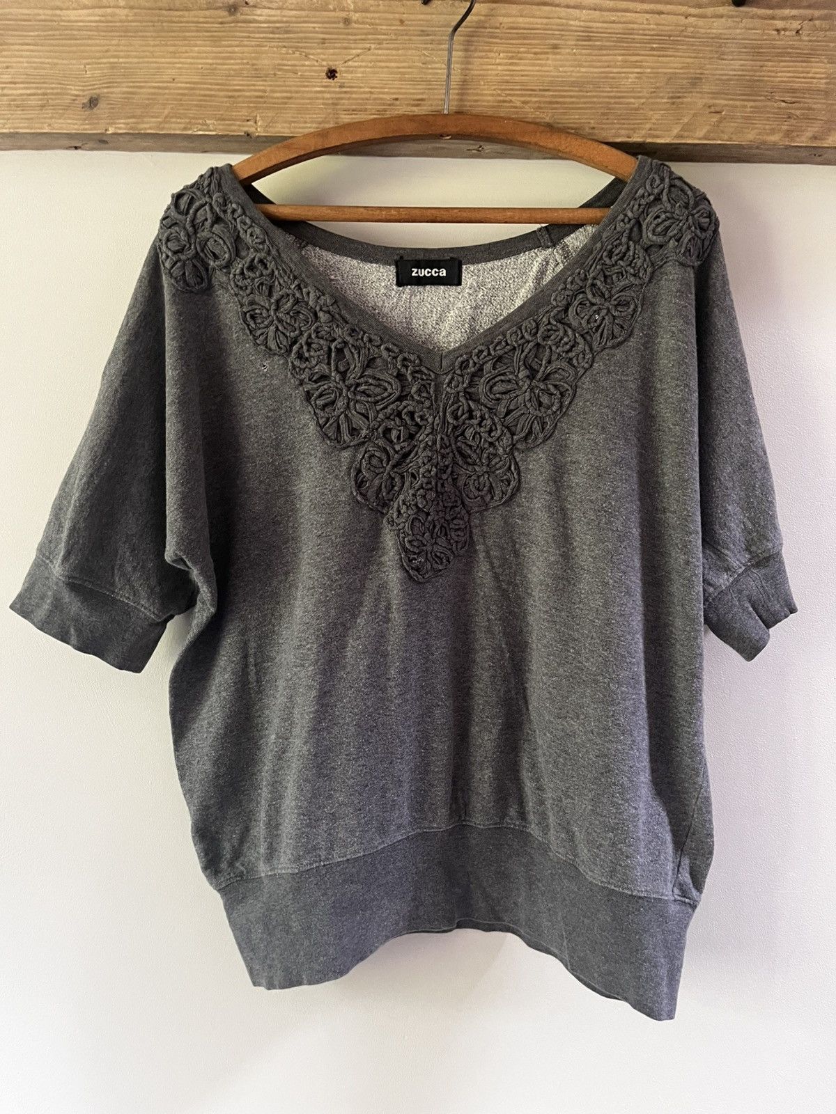 Zucca Cabane de Zucca Short-sleeved sweatshirt Size ONE SIZE - 1 Thumbnail