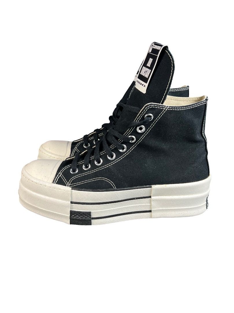Rick Owens Rick Owens DRKSHDW Dbls Drkstar High Black Size 41.5 / US 8 Size US 8 / EU 41 - 12 Thumbnail