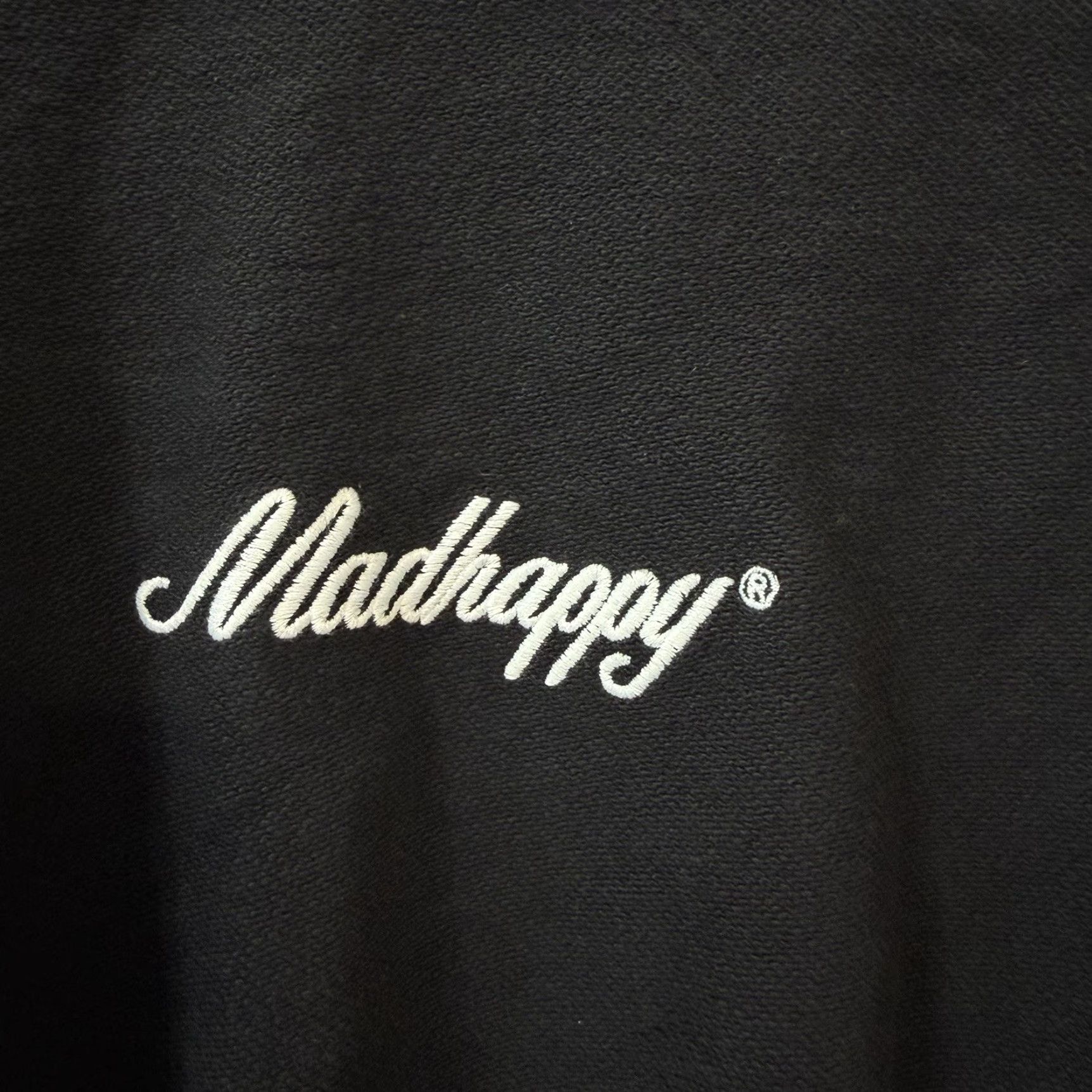 Madhappy Madhappy Women's S Cropped Black Crewneck Pullover Cotton Sweatshirt USA Sweatshirt Size S / US 4 / IT 40 - 7 Thumbnail