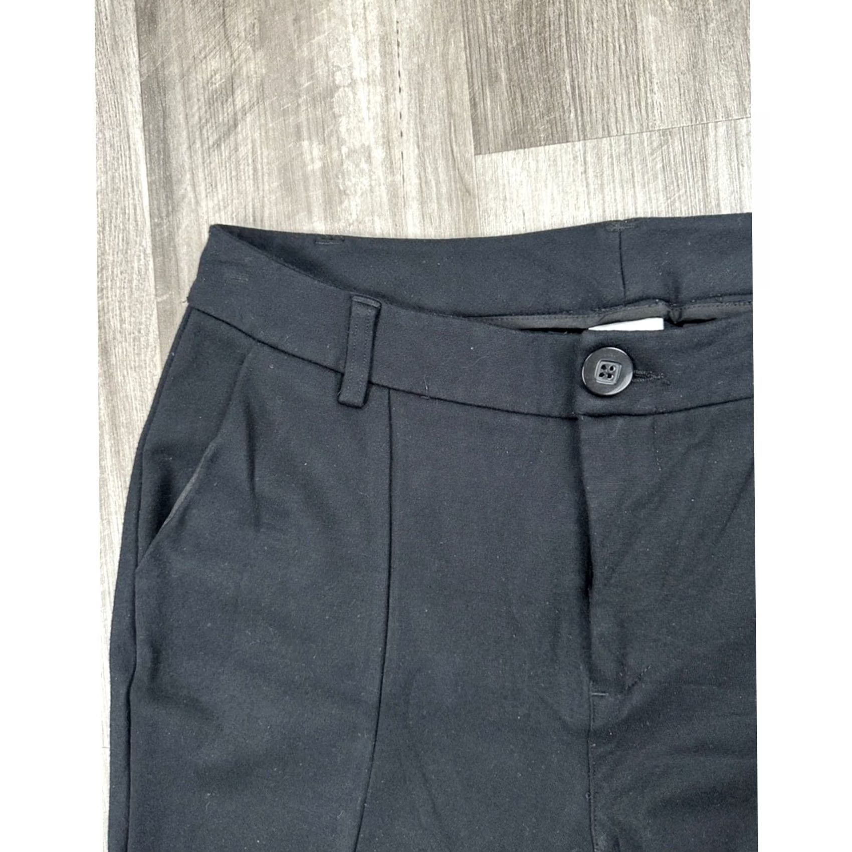 Vintage Cabi Agency Black Split Ankle Stretch Pants Women 8 Regular Dress Pants Size 30" / US 8 / IT 44 - 5 Thumbnail