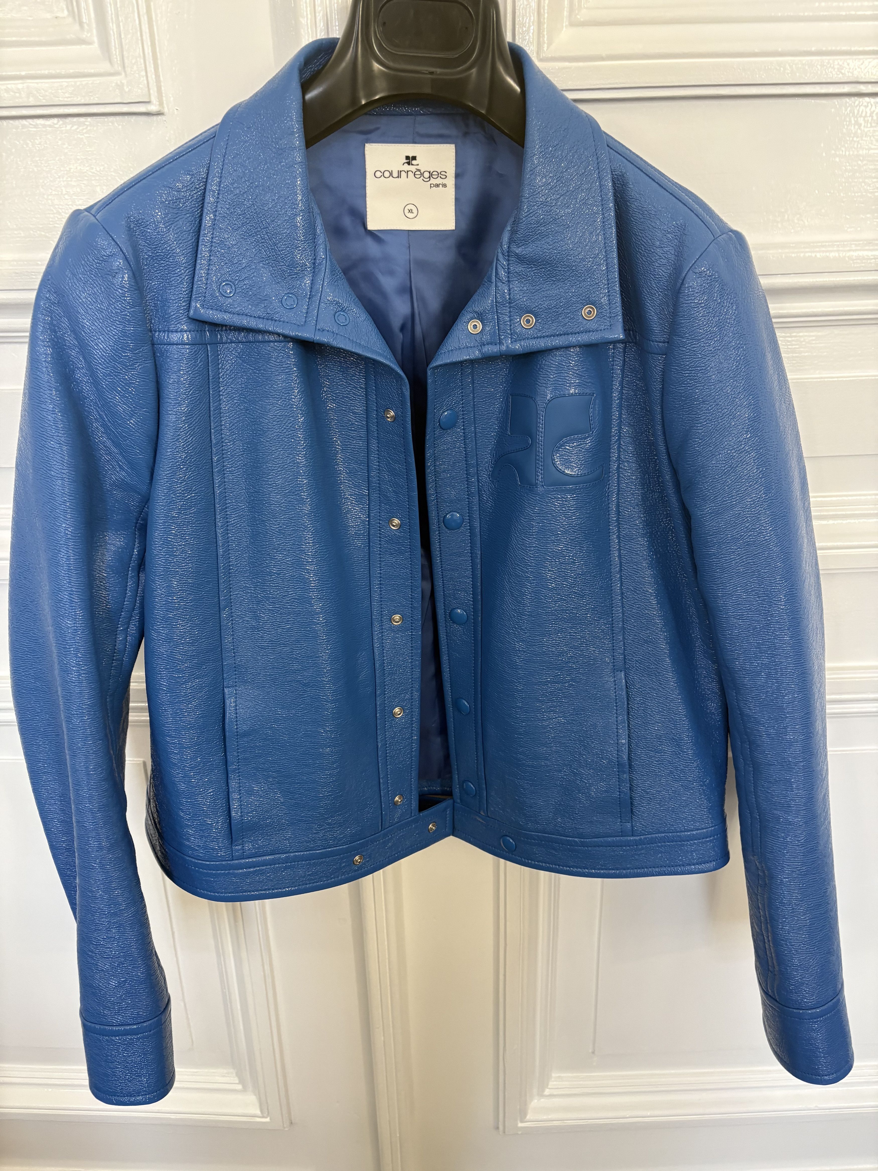 Courreges Courreges jacket men blue Size US XL / EU 56 / 4 - 5 Thumbnail