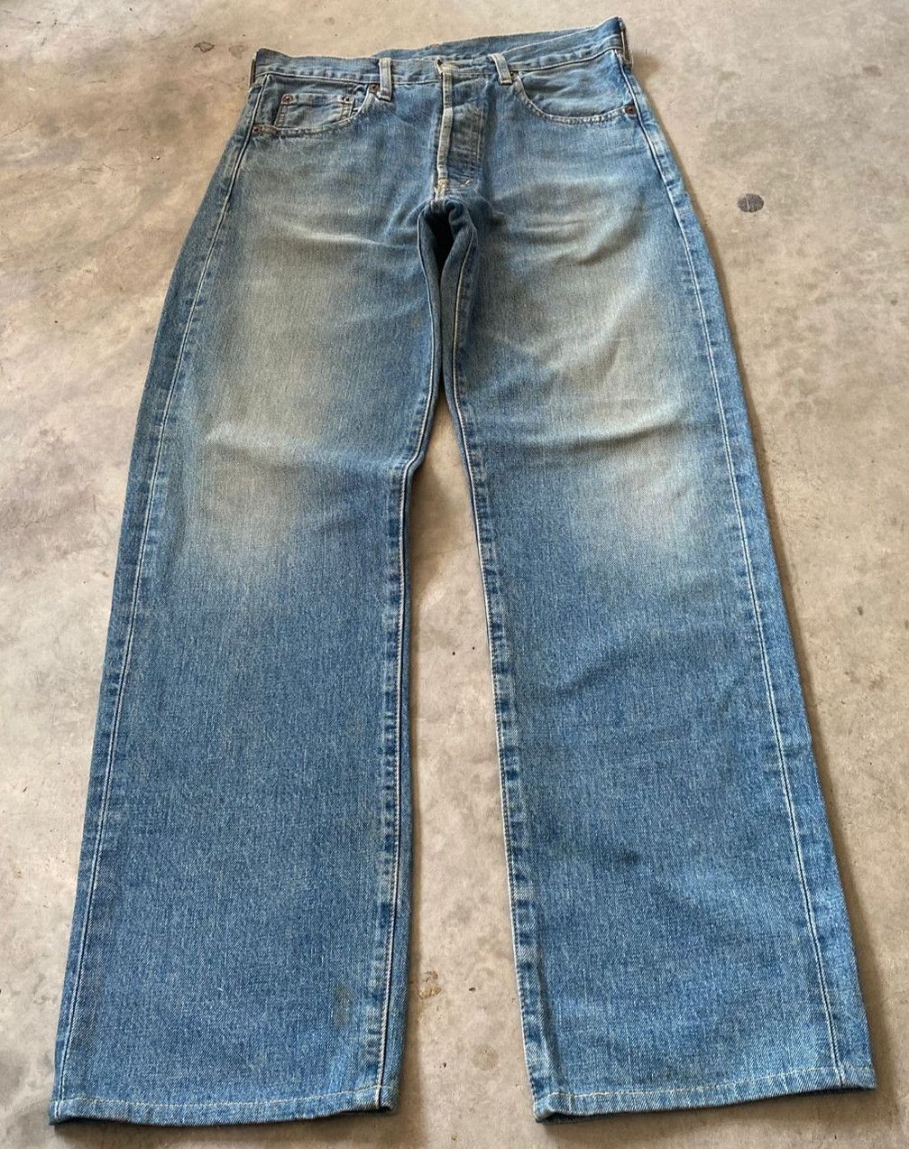Levi's Vintage Levis 503B XX Big E Selvegde Redline Denim Size US 32 / EU 48 - 2 Thumbnail