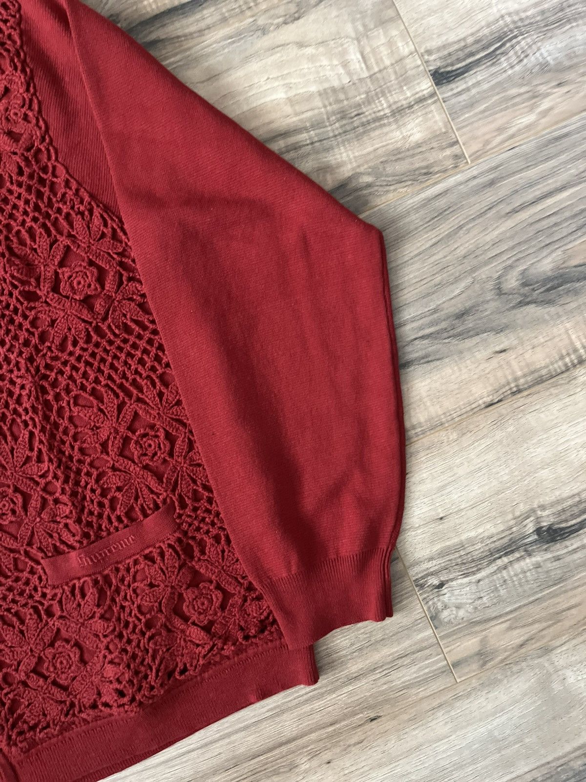 Supreme Supreme Crochet Zip Up Cardigan Size US XL / EU 56 / 4 - 3 Thumbnail