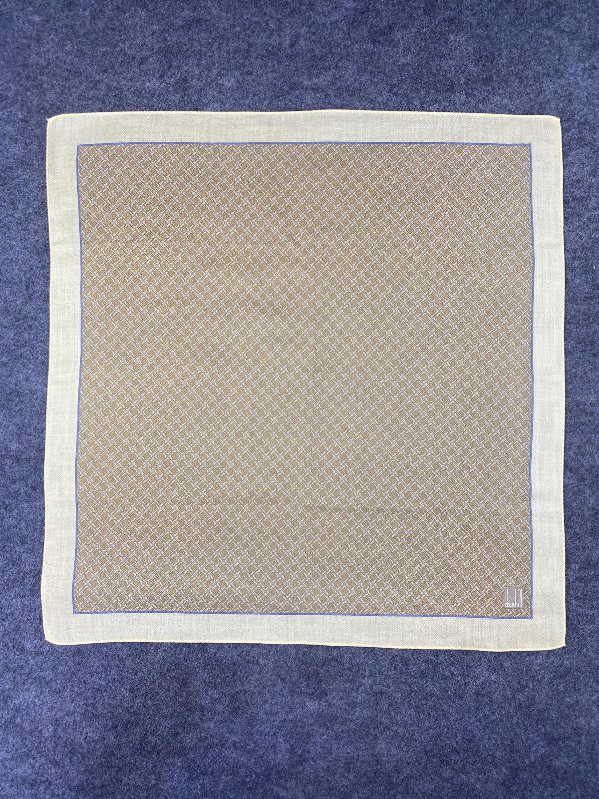 Alfred Dunhill × Vintage Alfred Dunhill Handkerchief / Bandana / Neckerchief-B093 Size ONE SIZE - 3 Thumbnail