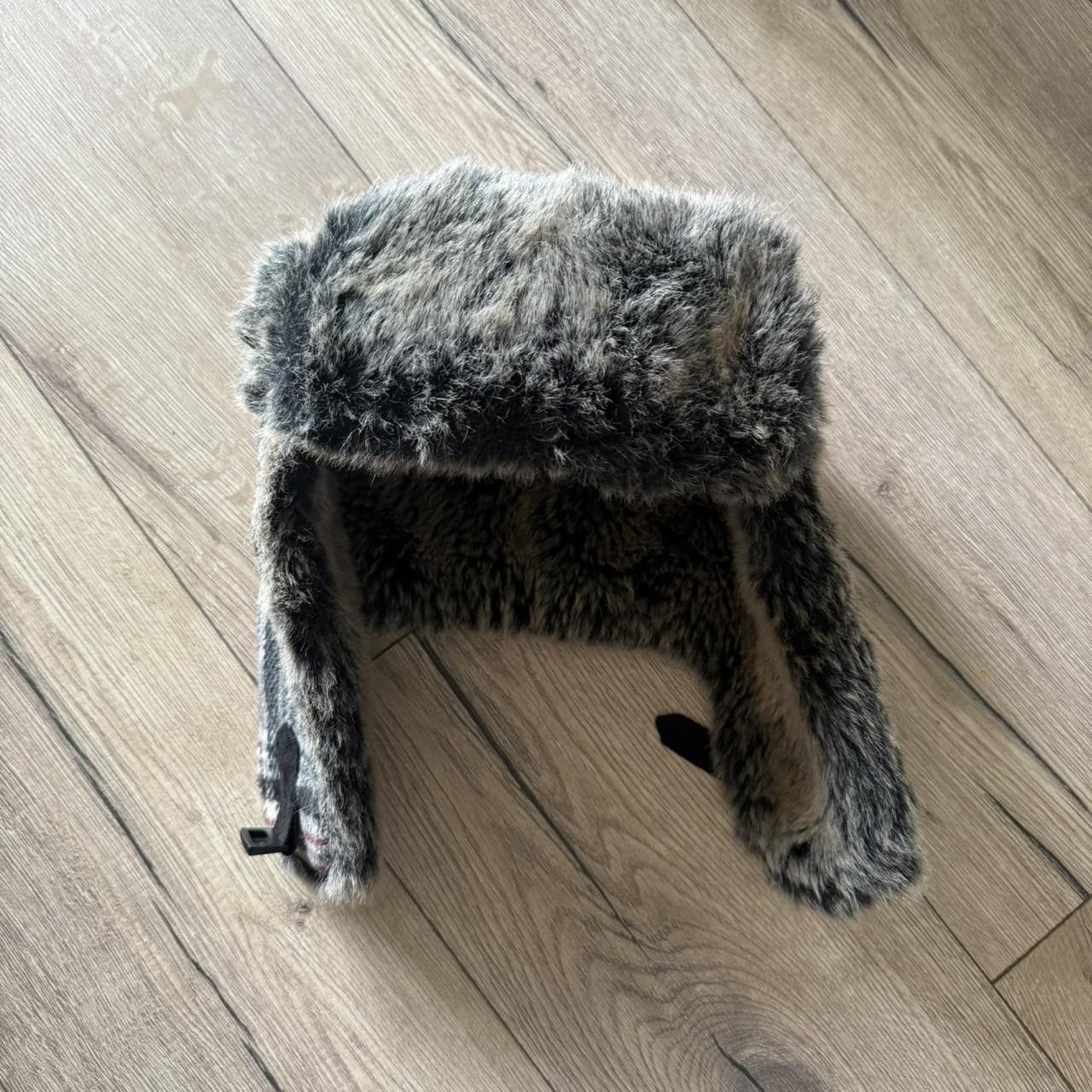 Vintage Uschanka Hat Vintage Warmed Sherpa Lined Size ONE SIZE - 4 Thumbnail