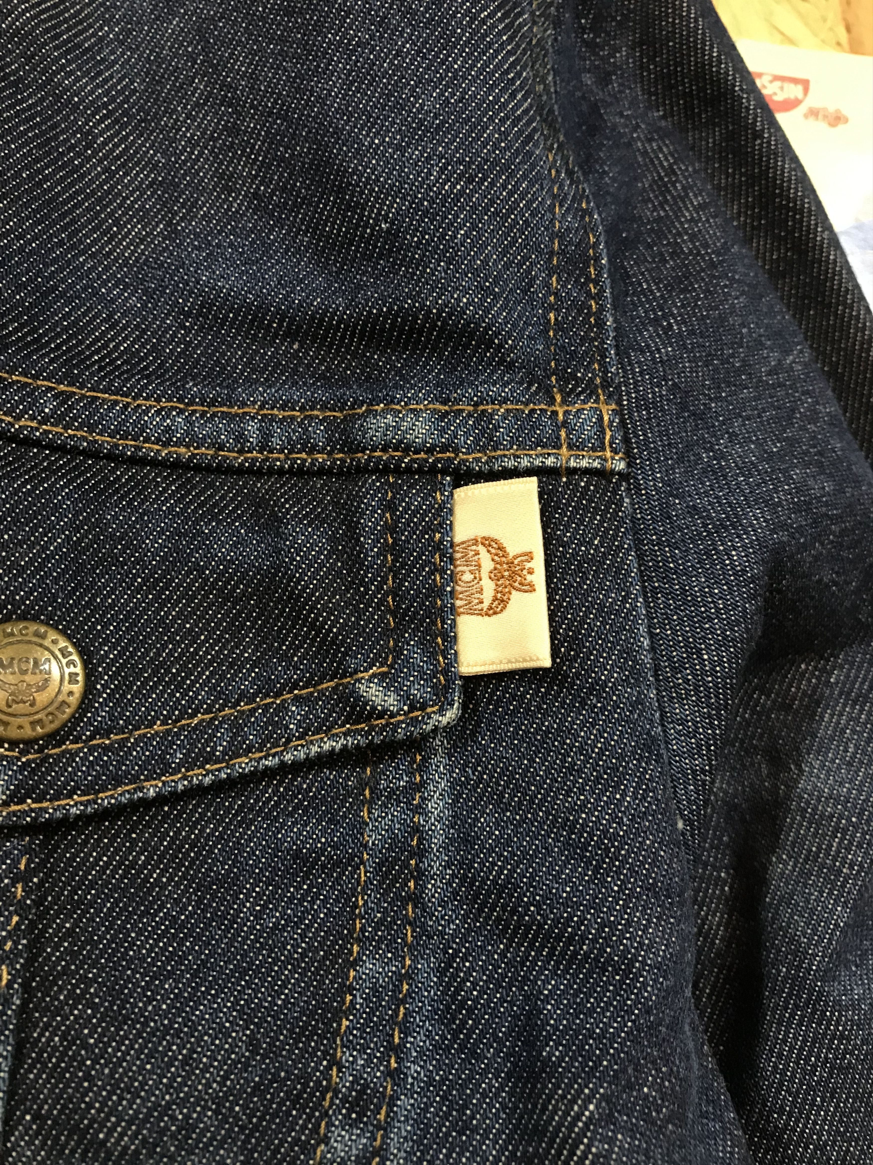 MCM MCM Legere Trucker Denim Jacket Size S / US 4 / IT 40 - 3 Thumbnail