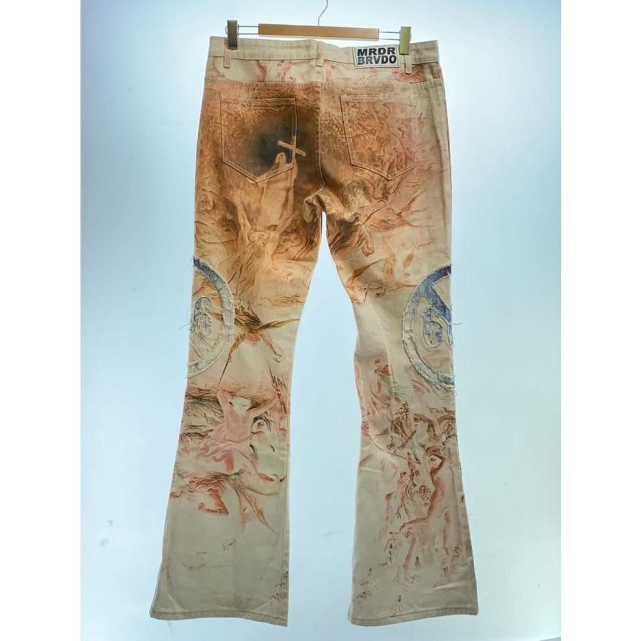 Who Decides War WHO DESIDES WAR ×EV BRAVADO Whole Print Pants 34 Size US 36 / EU 52 - 2 Thumbnail