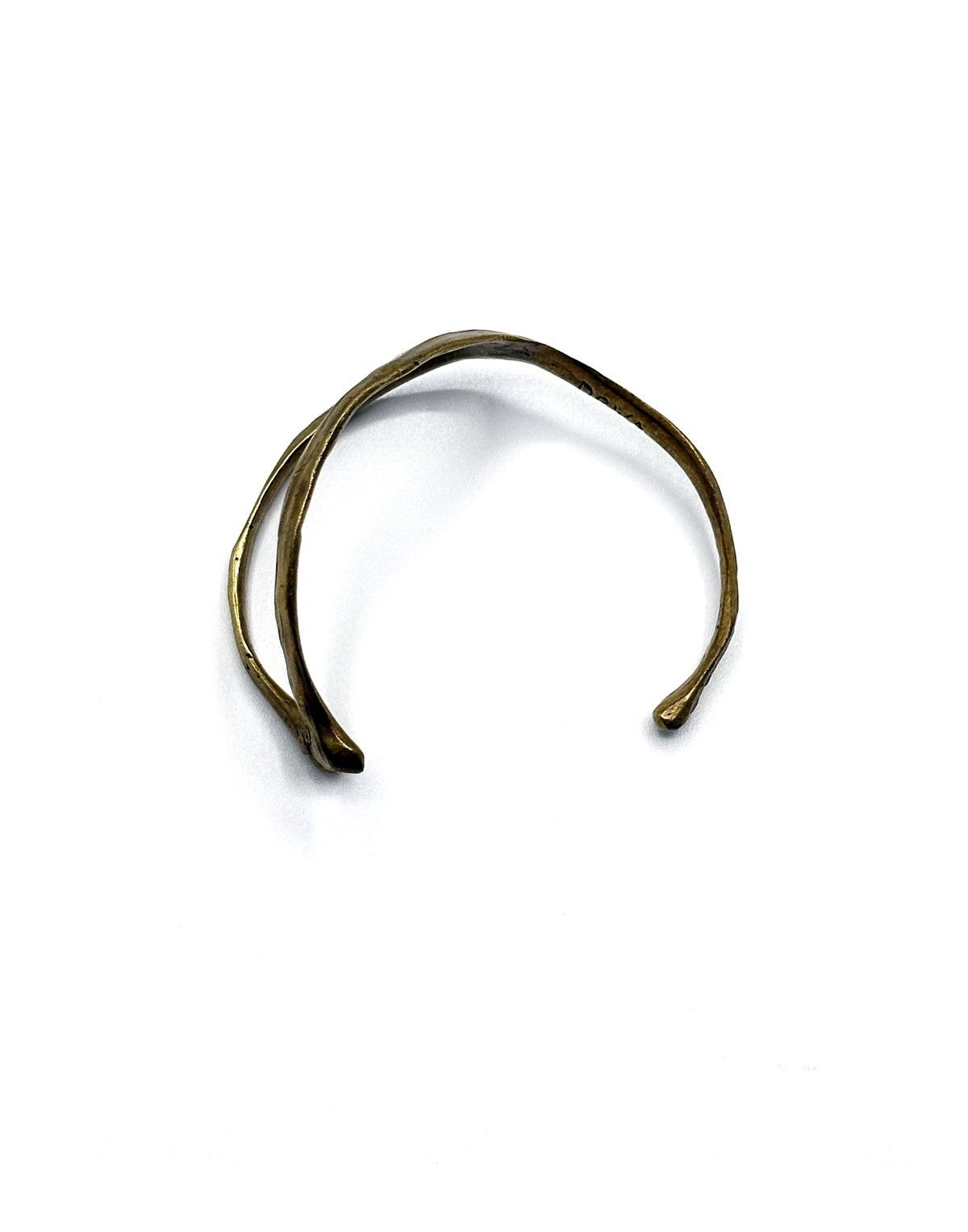 Japanese Brand DEWA Brass Bone Bangle Size ONE SIZE - 6 Thumbnail