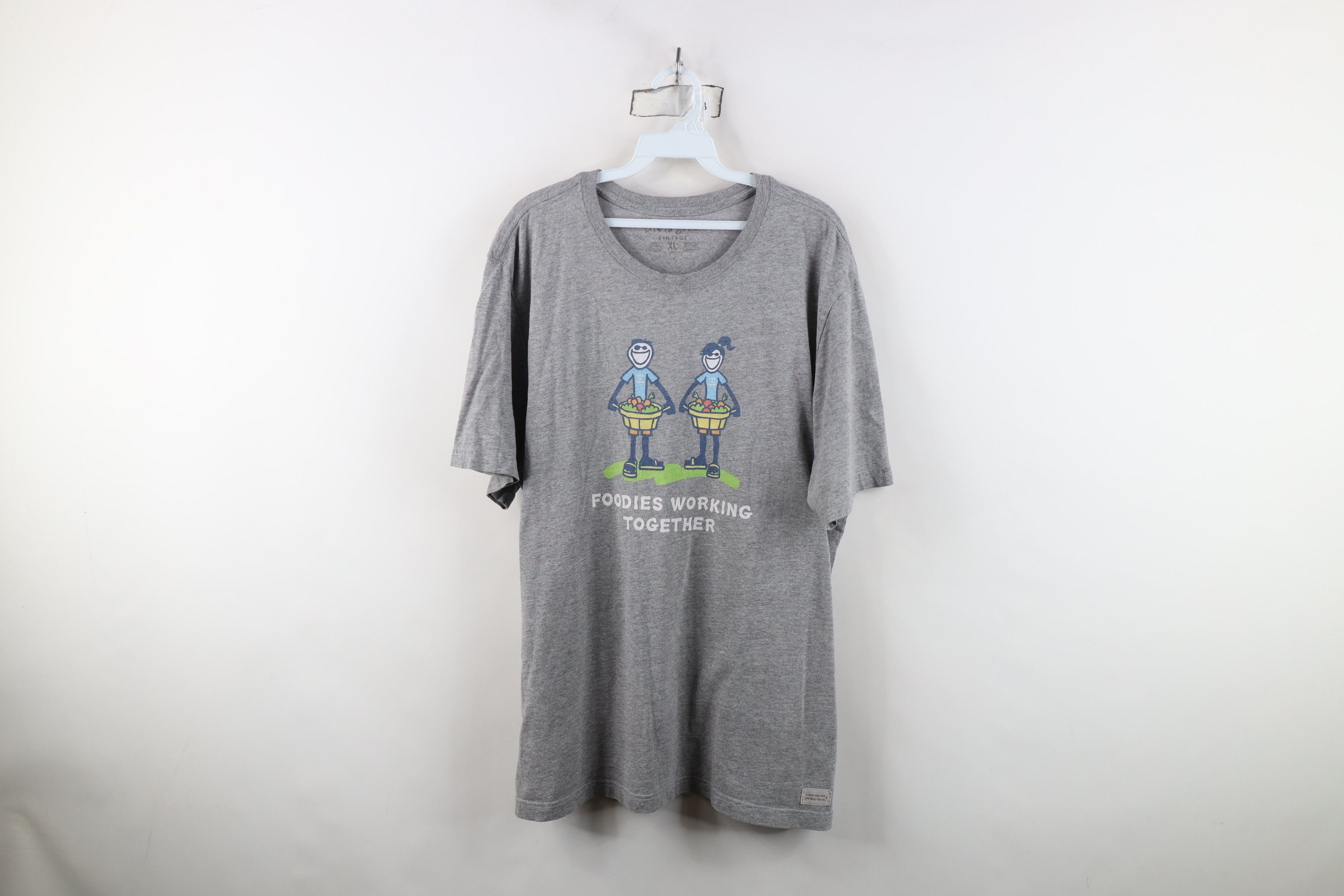 Life is Good Life Is Good Working Together Short Sleeve T-Shirt Gray Size US XL / EU 56 / 4 - 1 Thumbnail