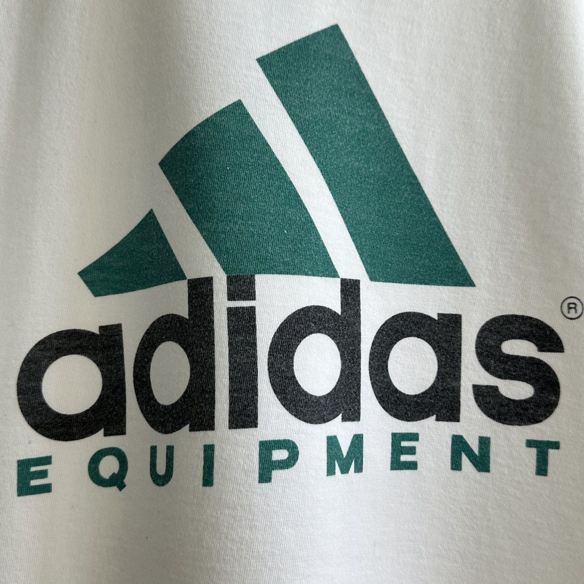 Adidas × Vintage VINTAGE ADIDAS EQUIPMENT BIG LOGO TEE Size US XL / EU 56 / 4 - 3 Thumbnail
