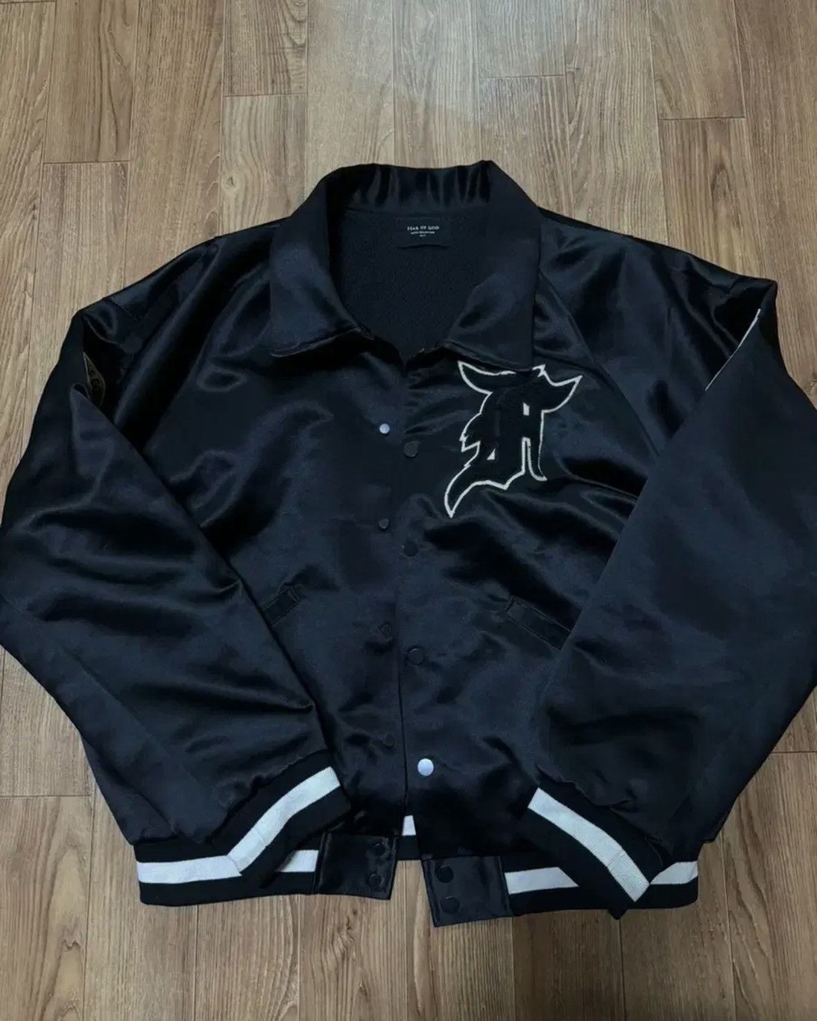 Fear Of God Satin Jacket | Grailed