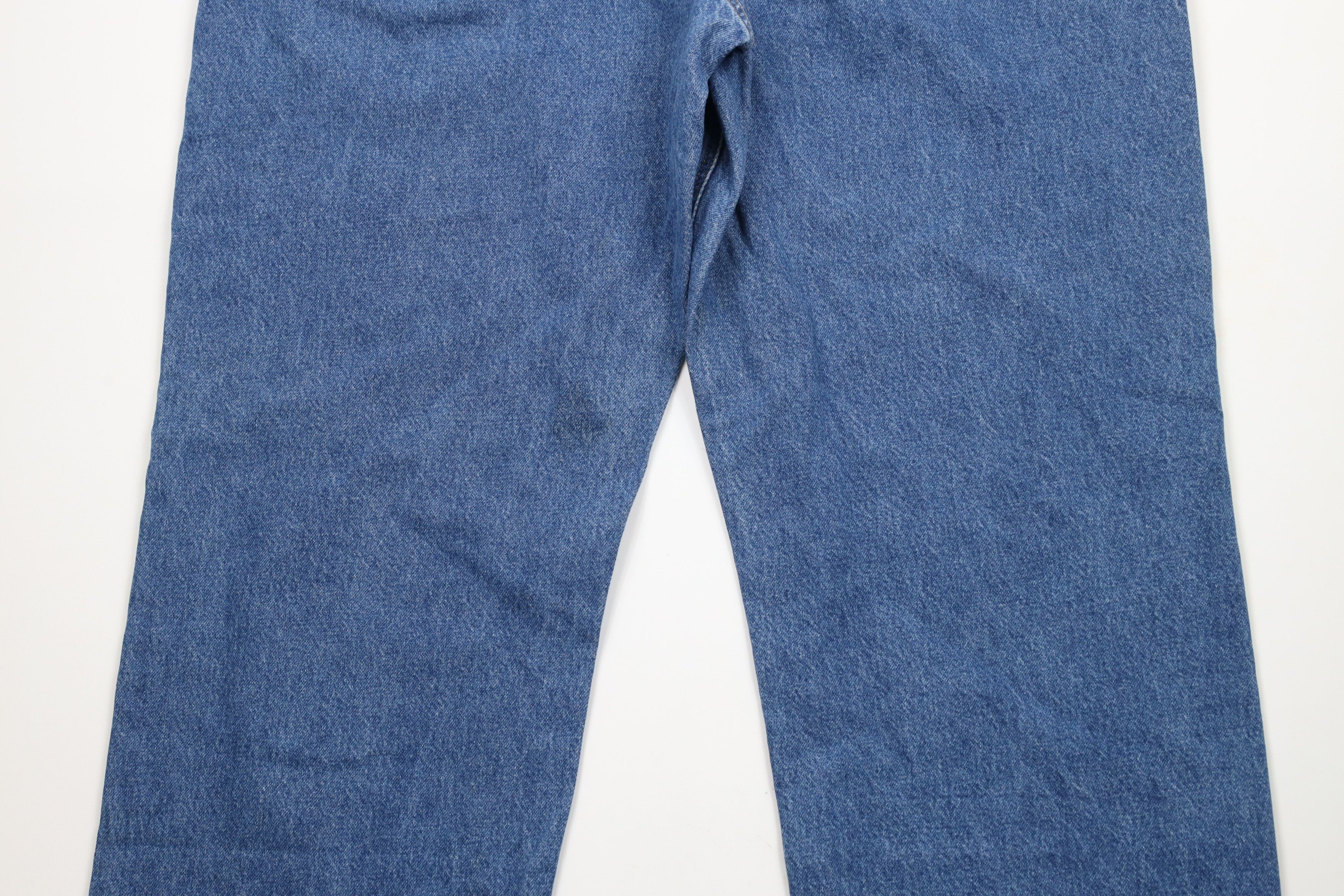 Carhartt × Vintage Vintage Carhartt Loose Fit Wide Leg Denim Jeans Blue Cotton Size US 42 / EU 58 - 13 Thumbnail