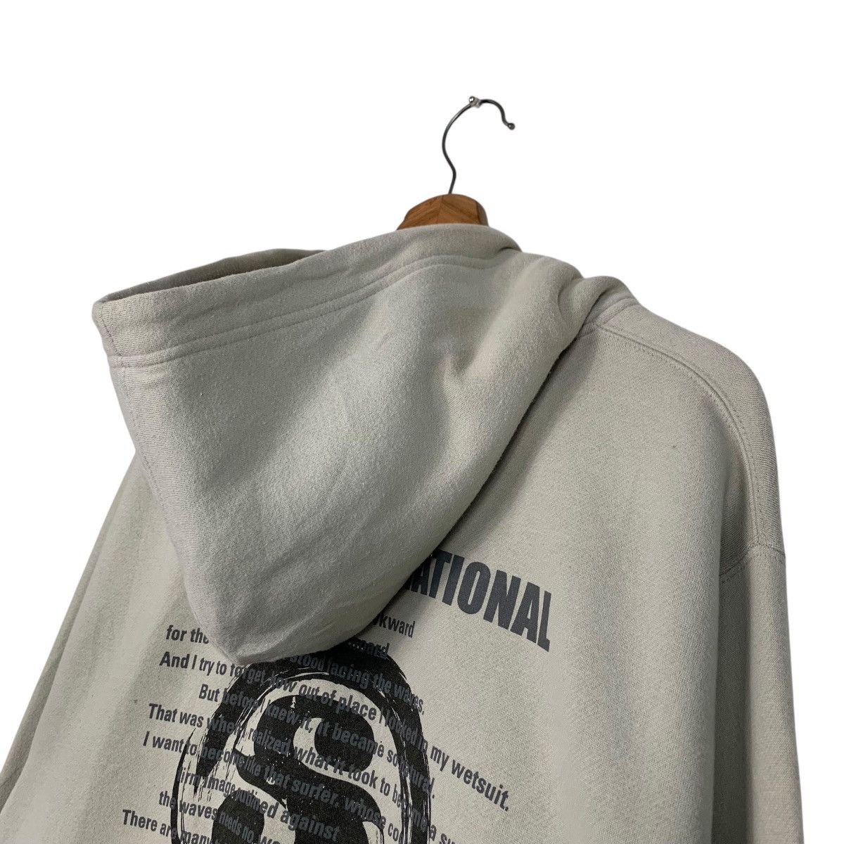Vintage FAF INTERNATIONAL Big Logo Surfing Zipper Hoodies #2529-C114 Size US L / EU 52-54 / 3 - 3 Thumbnail