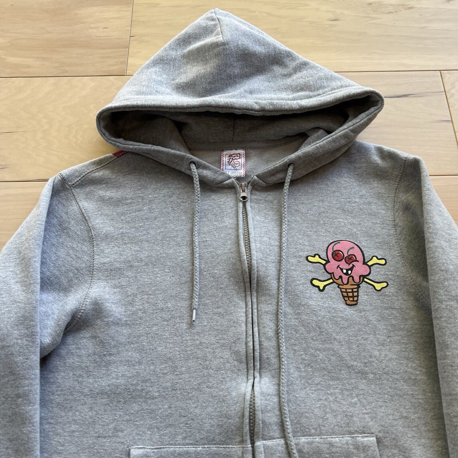 Icecream × Vintage Vintage BBC Ice Cream Jacket M Gray Full Zip Y2K Streetwear Size US M / EU 48-50 / 2 - 3 Thumbnail