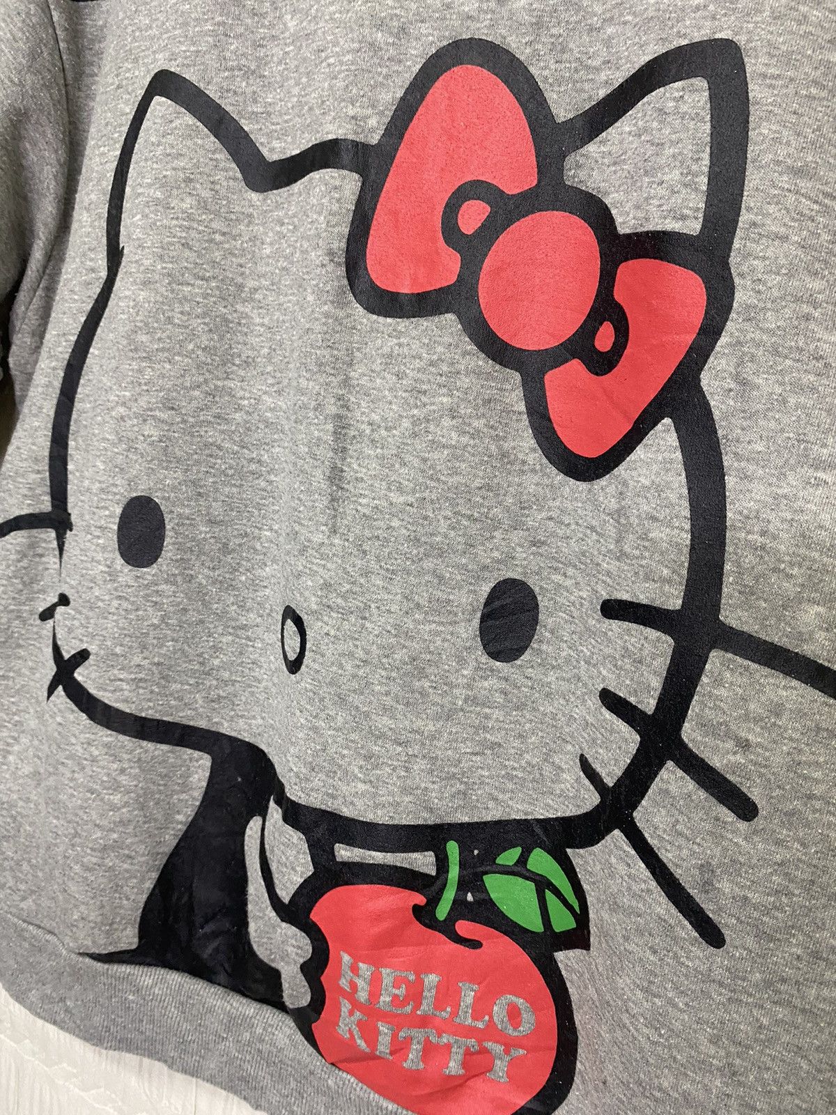 Japanese Brand (K) SANRIO HELLO KITTY SPELL OUT SWEATSHIRT Size L / US 10 / IT 46 - 7 Thumbnail