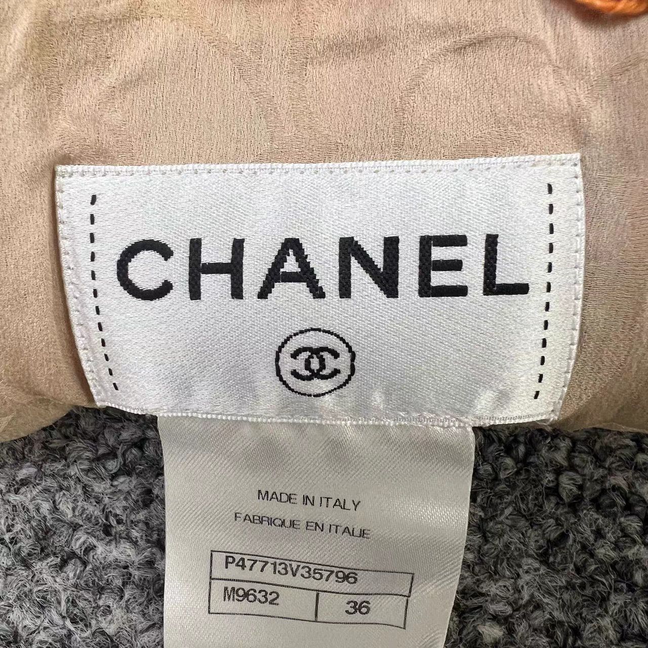 Chanel Chanel Color-Block Woven Slip Dress K12 Size XS / US 0-2 / IT 36-38 - 7 Thumbnail