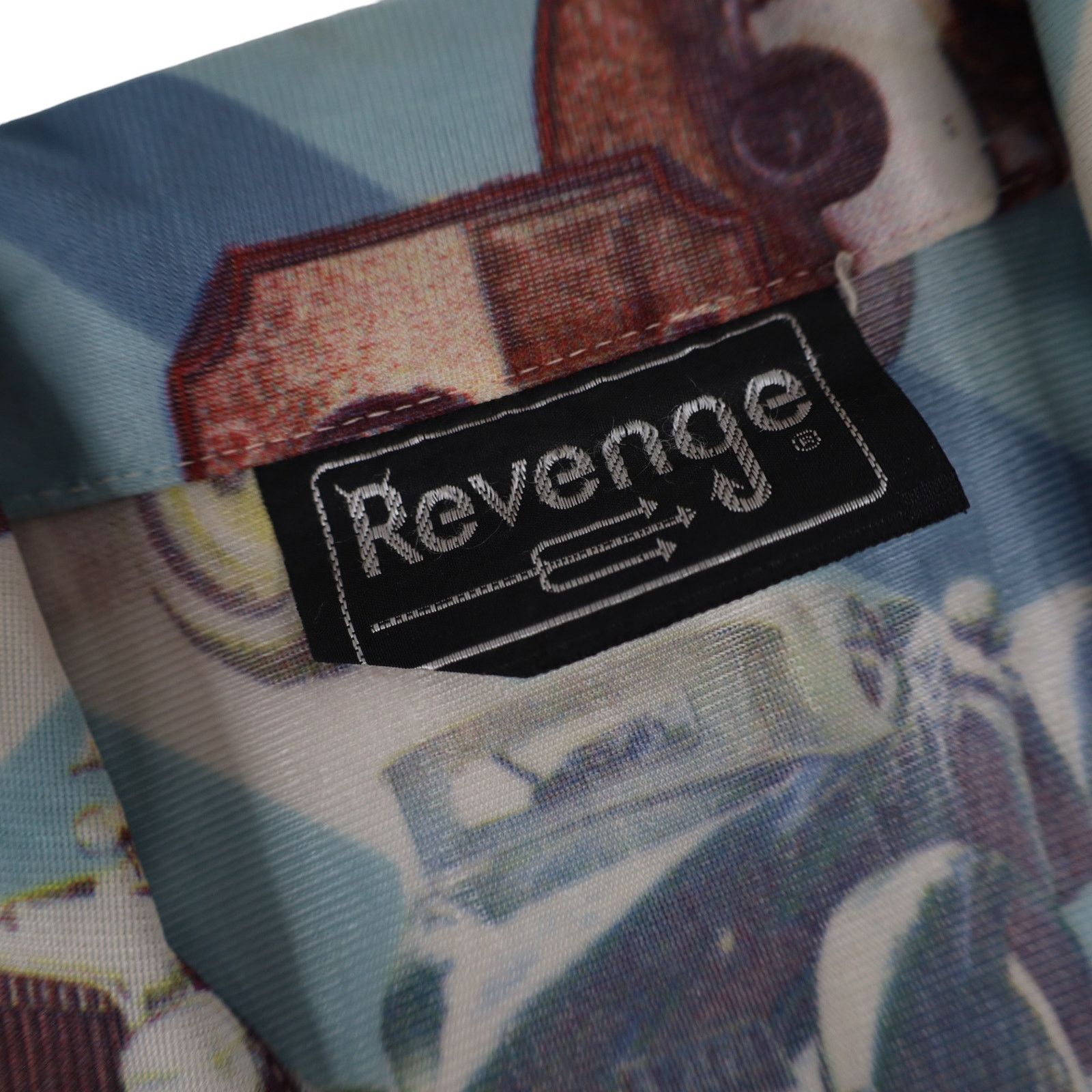 Vintage Vintage 70s Revenge Allover Photorealistic Automotive Shirt Size US M / EU 48-50 / 2 - 7 Thumbnail