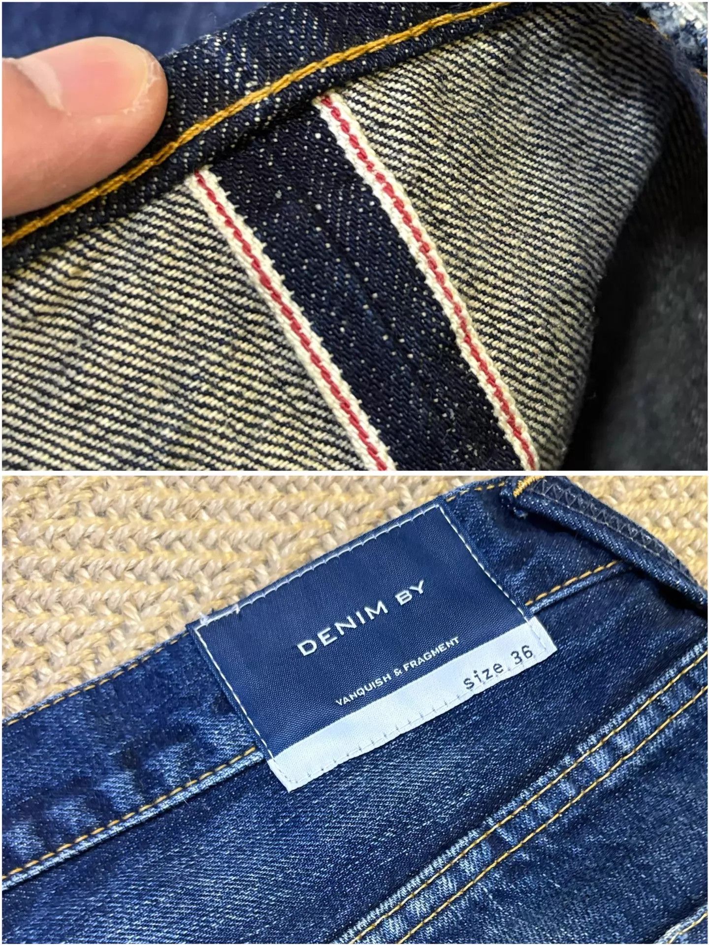 Vanquish VANQUISH & FRAGMENT Lightning Washed Cut 9-Jeans W36 Size US 36 / EU 52 - 7 Thumbnail