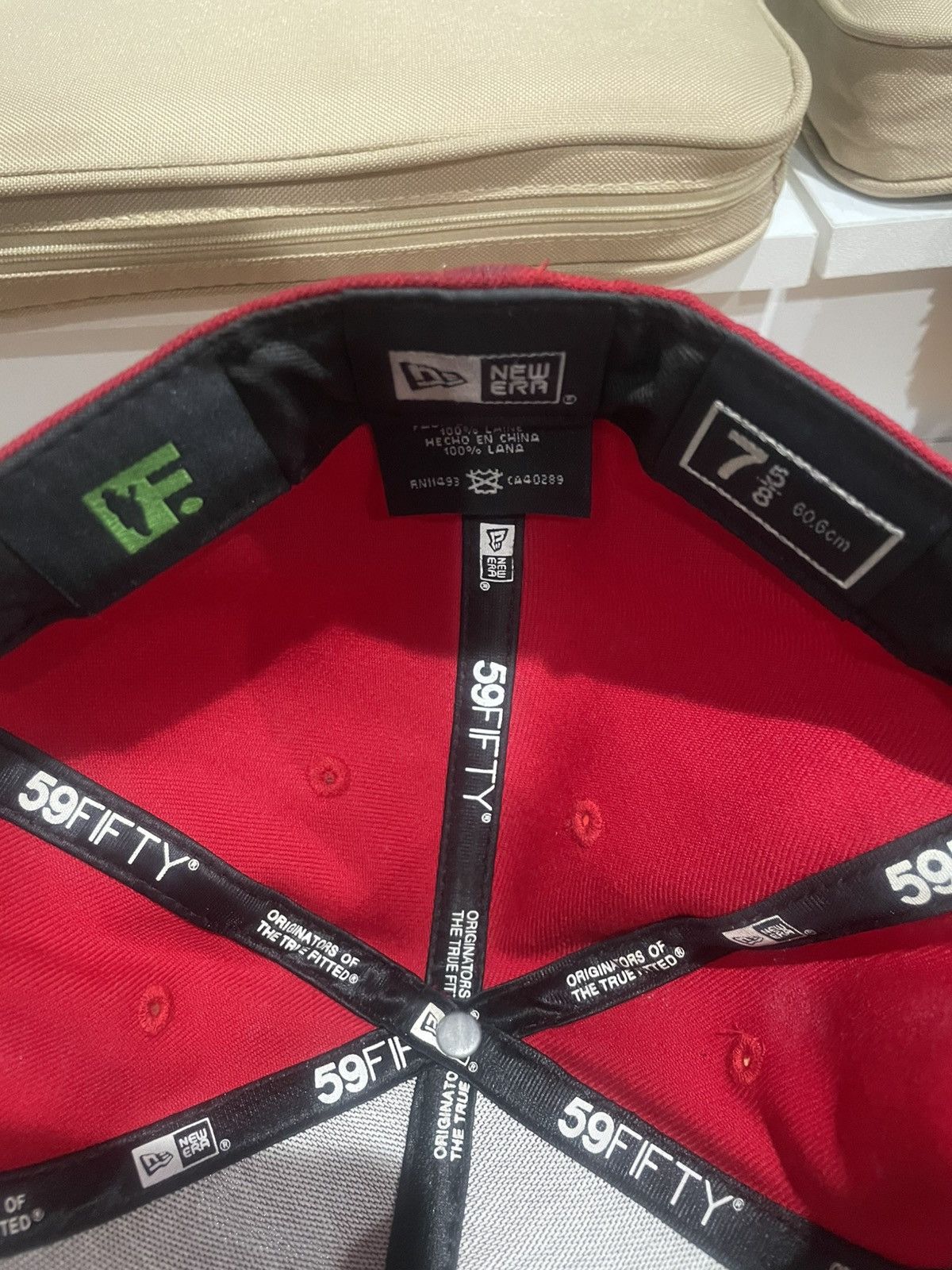 New Era New era frank fitted cap Size ONE SIZE - 5 Thumbnail