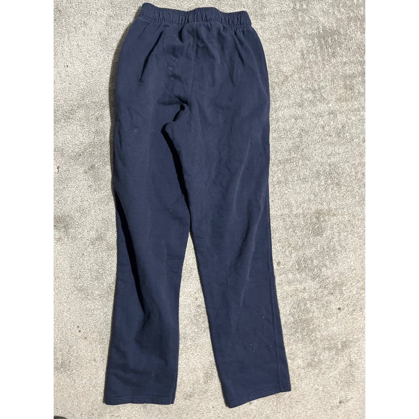 Champion Champion Sweatpants Men's Small Straight Pocket Logo Blue Cotton Casual Athletic Active Size US 29 - 3 Thumbnail