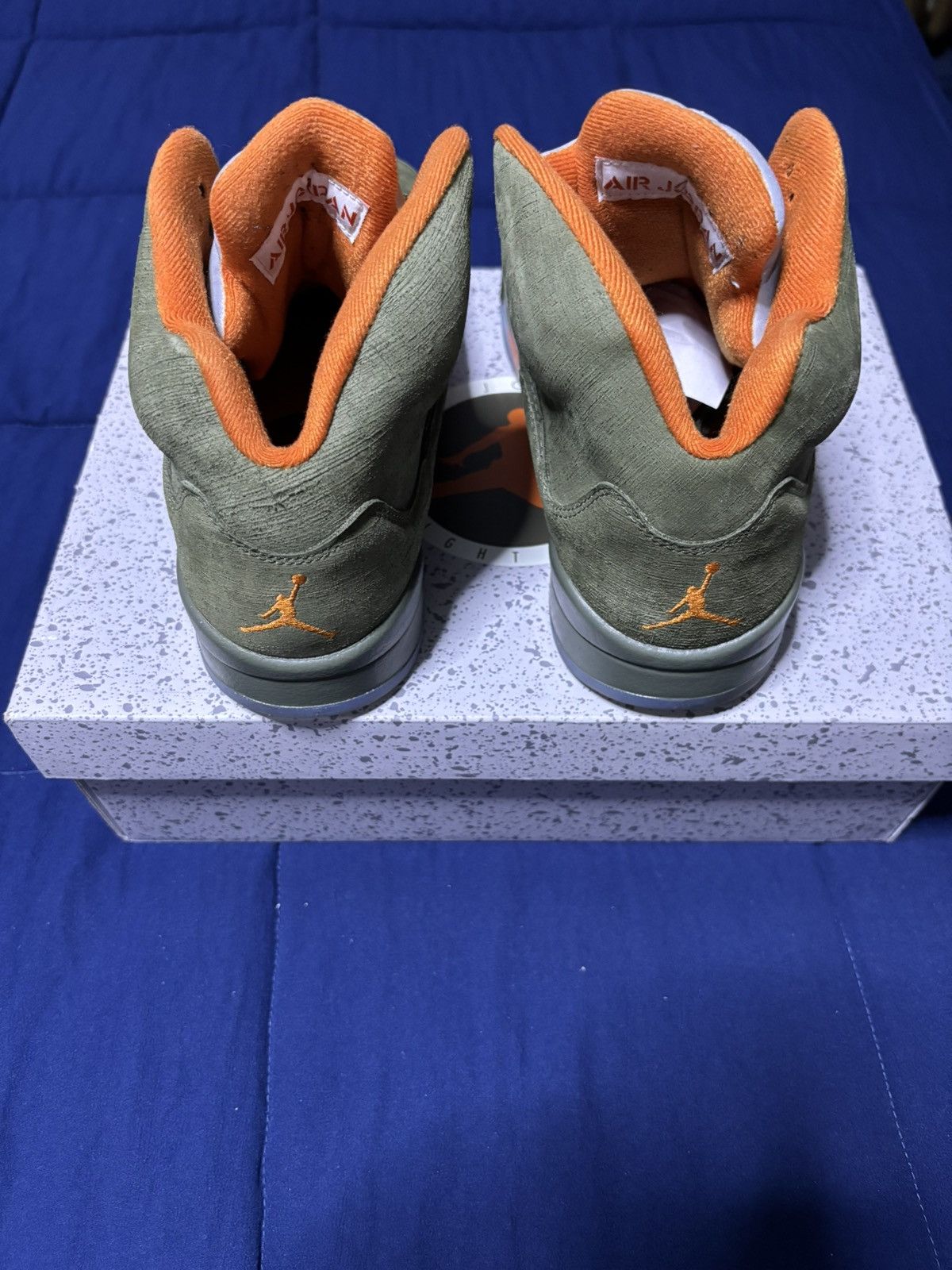 Jordan Brand Air Jordan 5 Retro 2024 Olive Size 9 Size US 9 / EU 42 - 5 Thumbnail