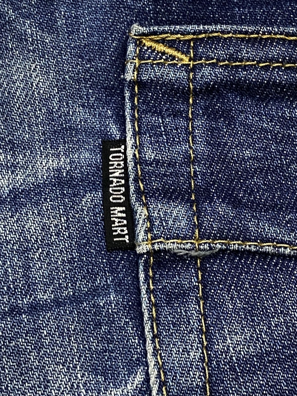 Tornado Mart 💃 Tornado Mart Flare Mudwash Whiskers Denim Pants Size US 30 / EU 46 - 12 Thumbnail