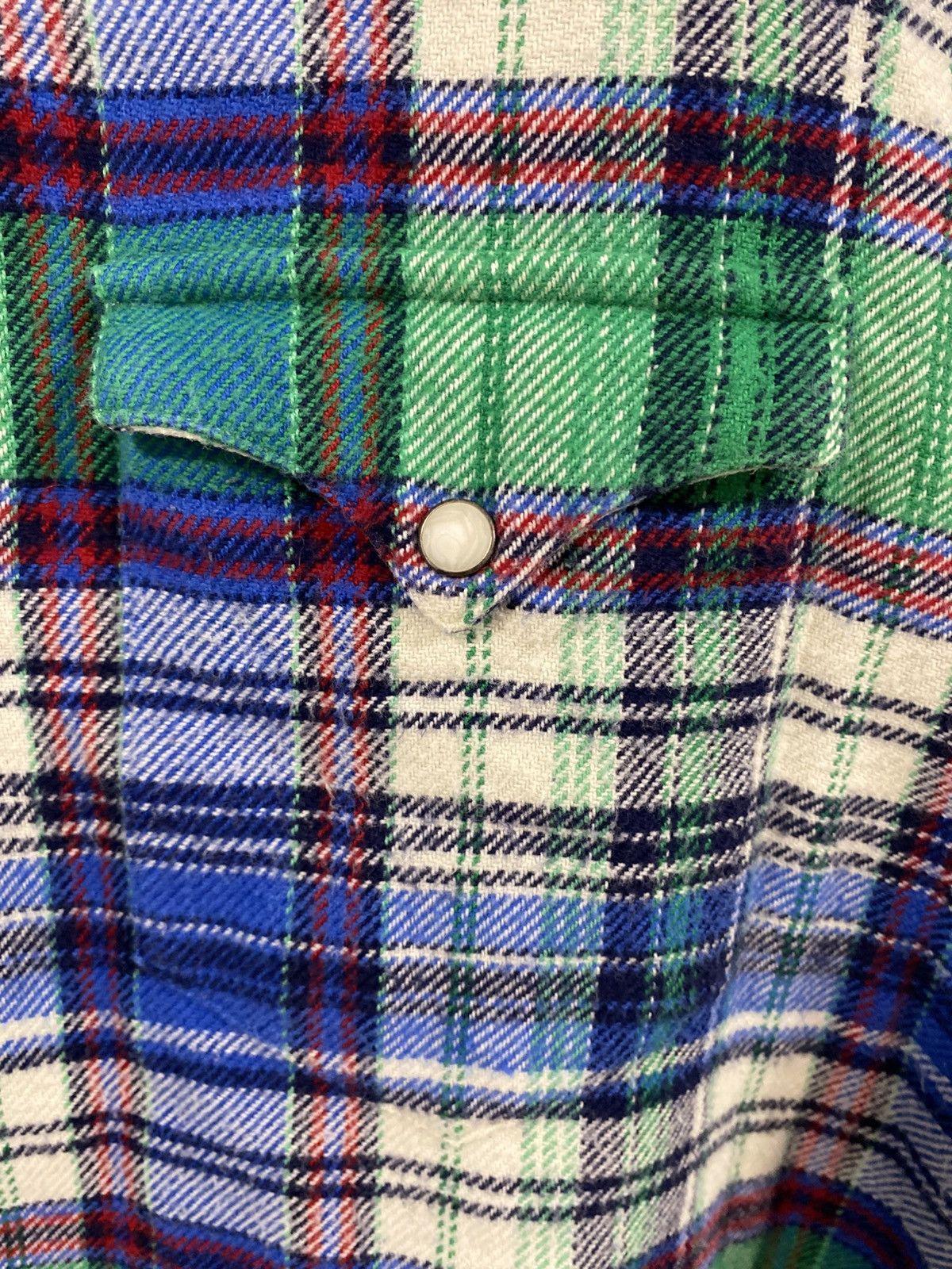 Polo Ralph Lauren Polo Ralph Lauren Western Checkered Pearl Snap Button Shirt Size US L / EU 52-54 / 3 - 5 Thumbnail