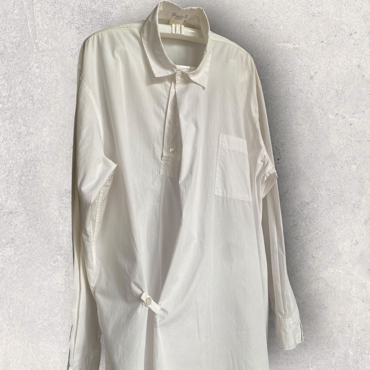 Vintage × Yohji Yamamoto Vintage 80’s YYPH Oversized Pull Over Shirt Size US M / EU 48-50 / 2 - 2 Thumbnail
