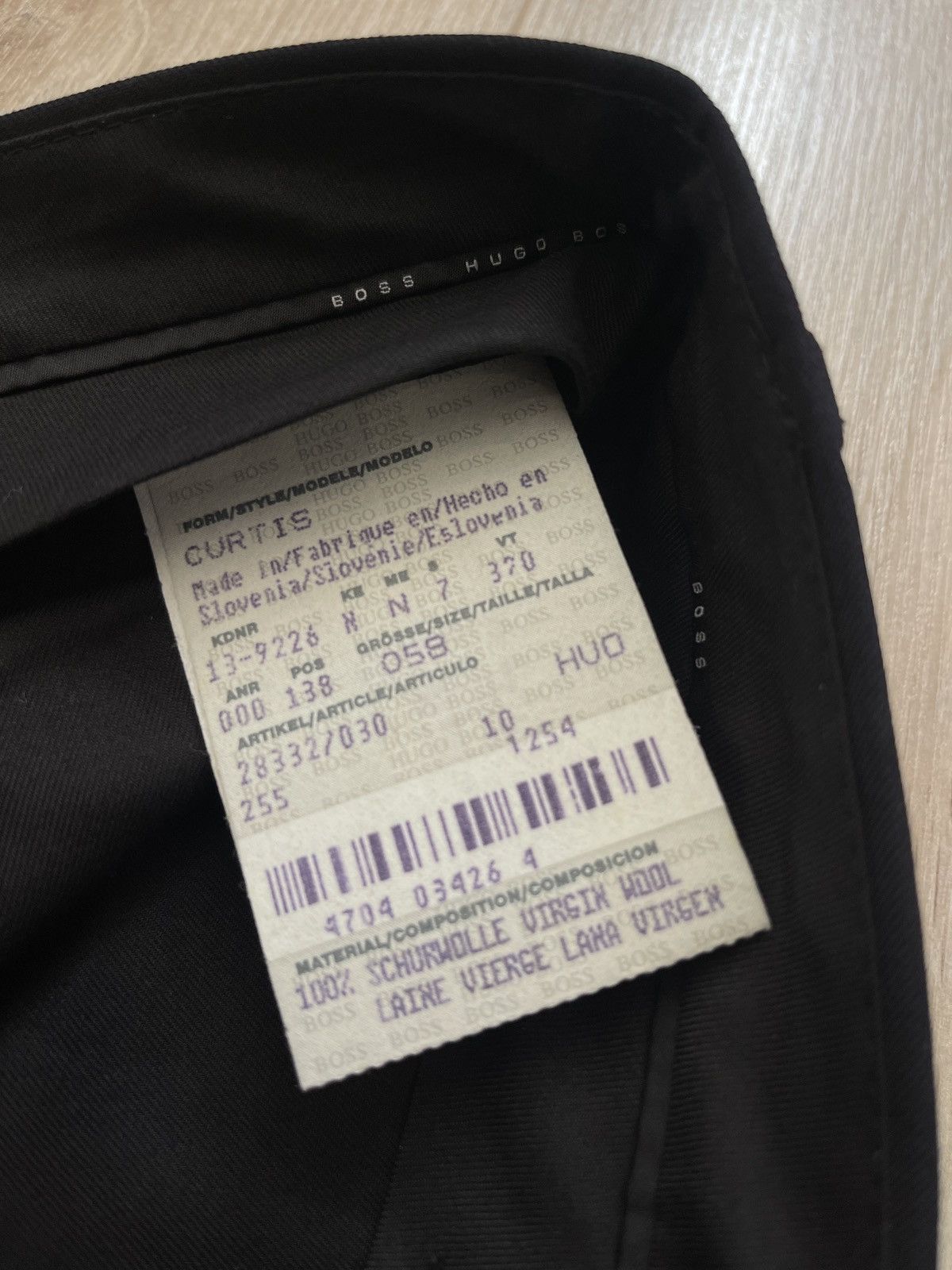 Hugo Boss Vintage classic pants trousers black new size XXL Size 48R - 8 Thumbnail