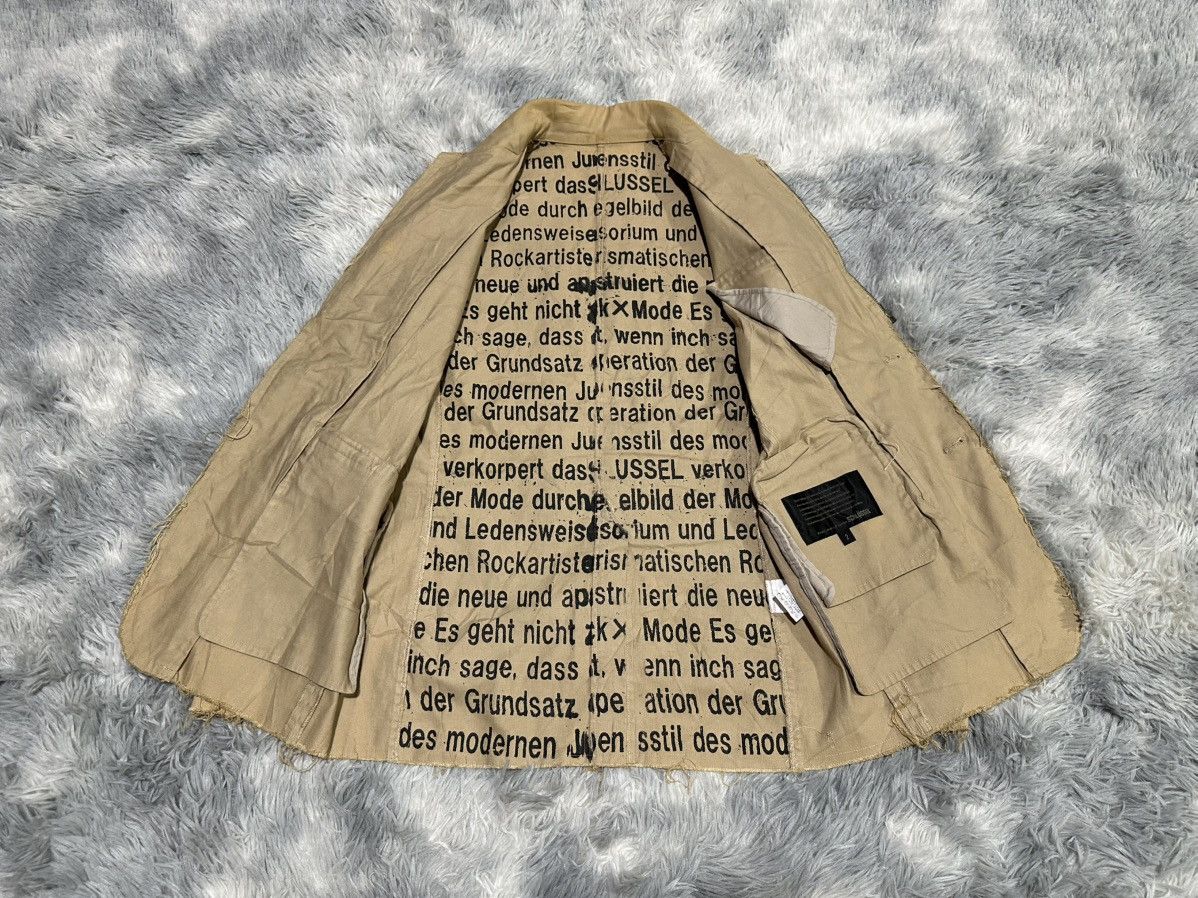 Schlussel 🔥Y2K Schlussel Poem Blazer Jacket Rick Owens Julius Style Size US M / EU 48-50 / 2 - 3 Thumbnail