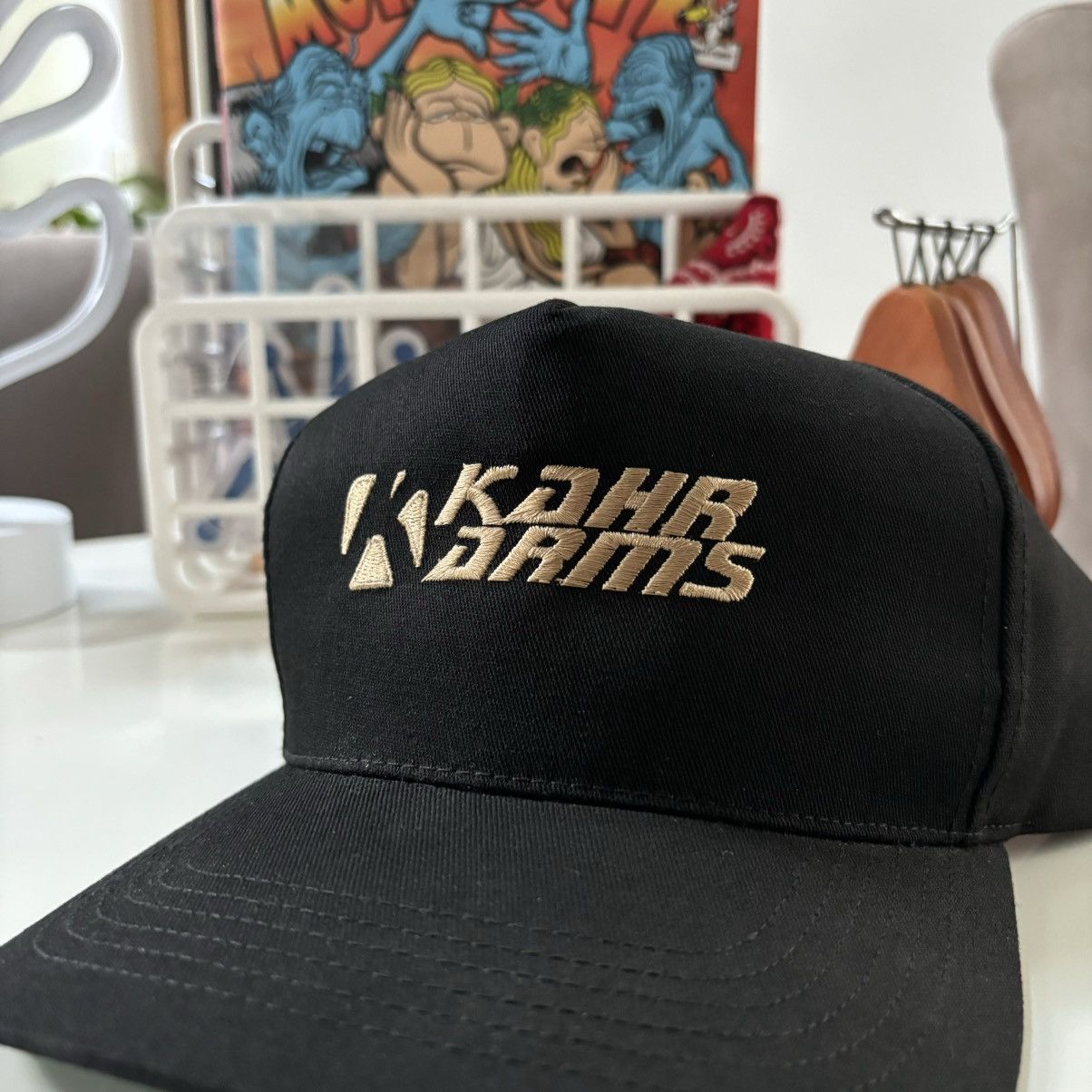 Vintage Vintage 1990s KAHR firearms Snapback Hat Size ONE SIZE - 3 Thumbnail