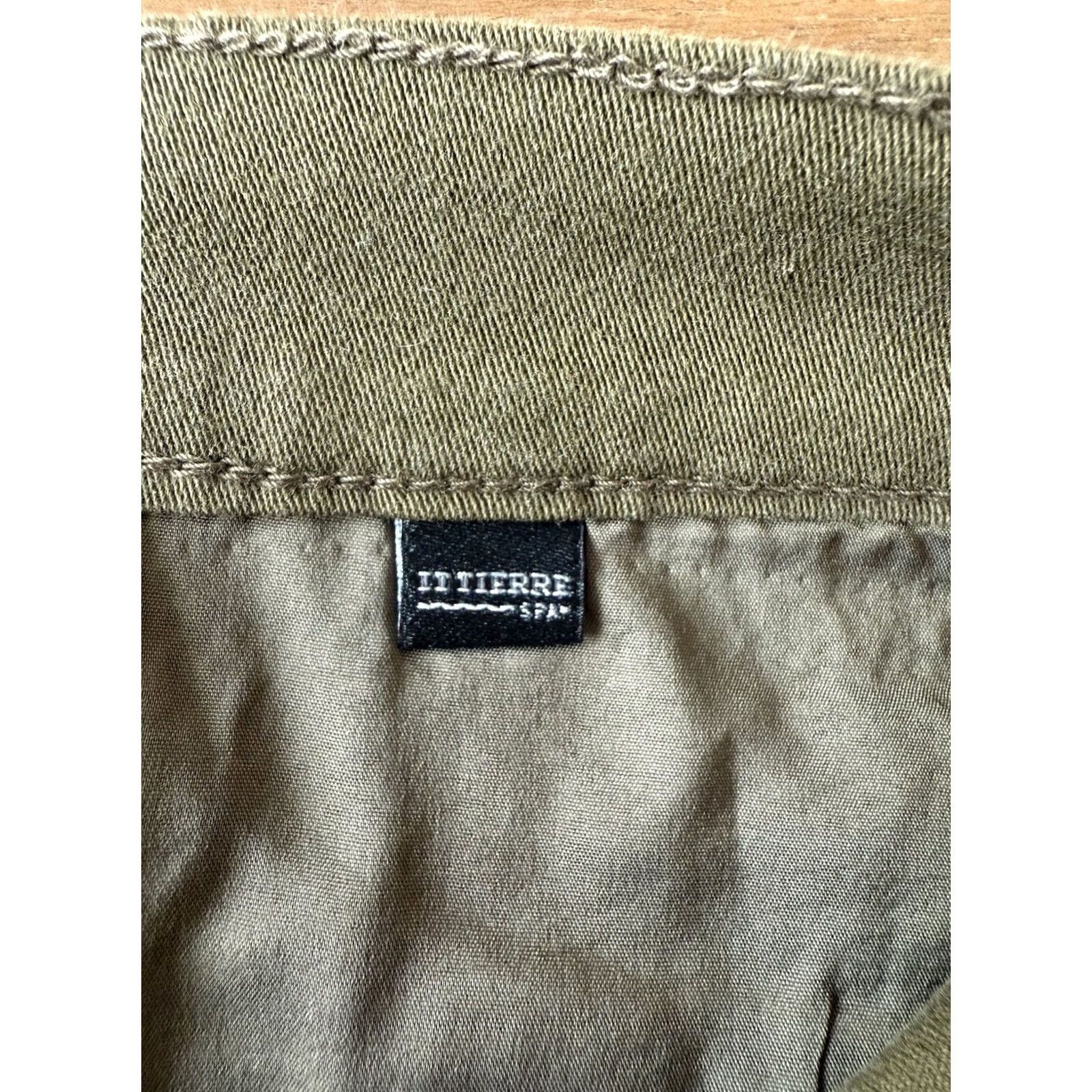 Dolce & Gabbana VINTAGE Dolce&Gabbana Slim Straight Pants Womens 26x31 Green Chino Logo Zipper Pocket Casual City 90s Mens Women Girls Size 26" / US 2 / IT 38 - 7 Thumbnail