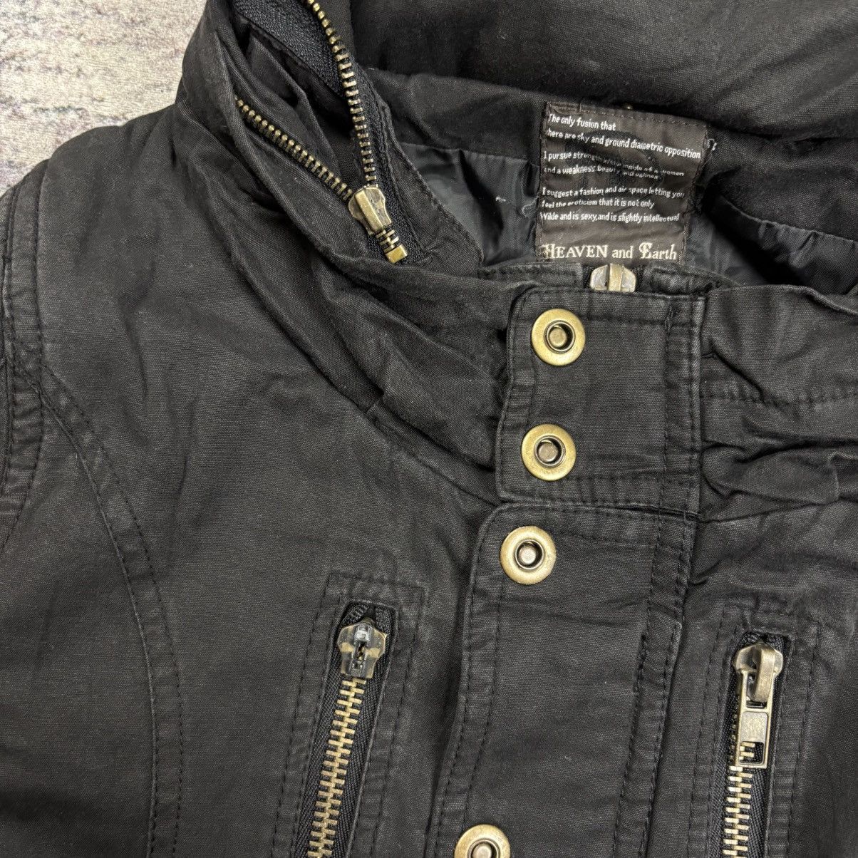 GOA 2000s Heaven And Earth - Apocalypse Style Long Bono Jacket Size US M / EU 48-50 / 2 - 17 Thumbnail