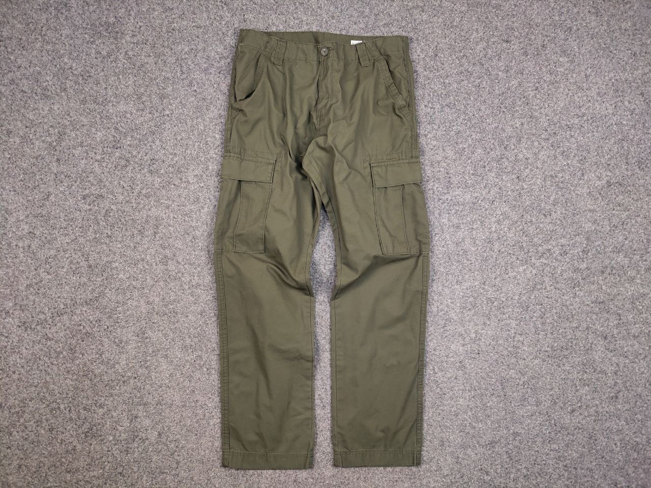 Japanese Brand Vintage Casual Japanese Style Green Cargo Straight Pants Size US 34 / EU 50 - 7 Thumbnail