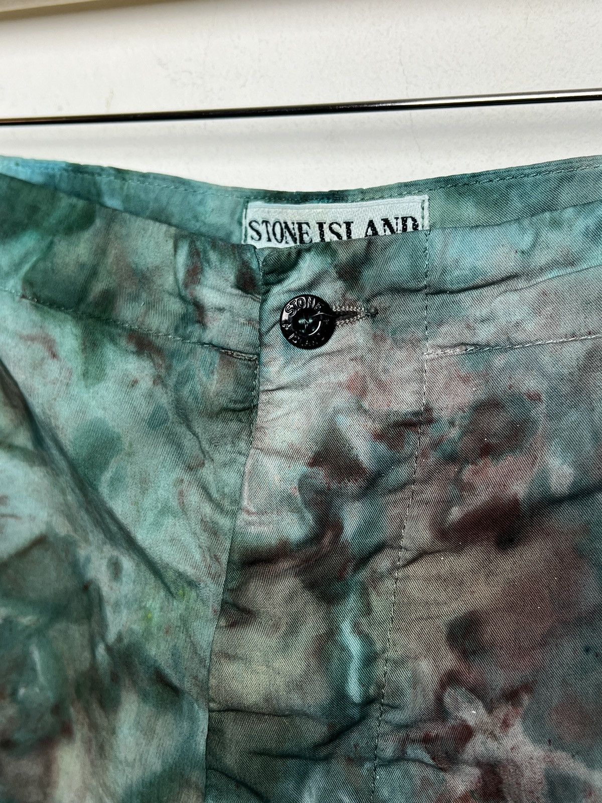 Stone Island stone island y2k tie dye shorts m-l Size US 33 - 4 Thumbnail