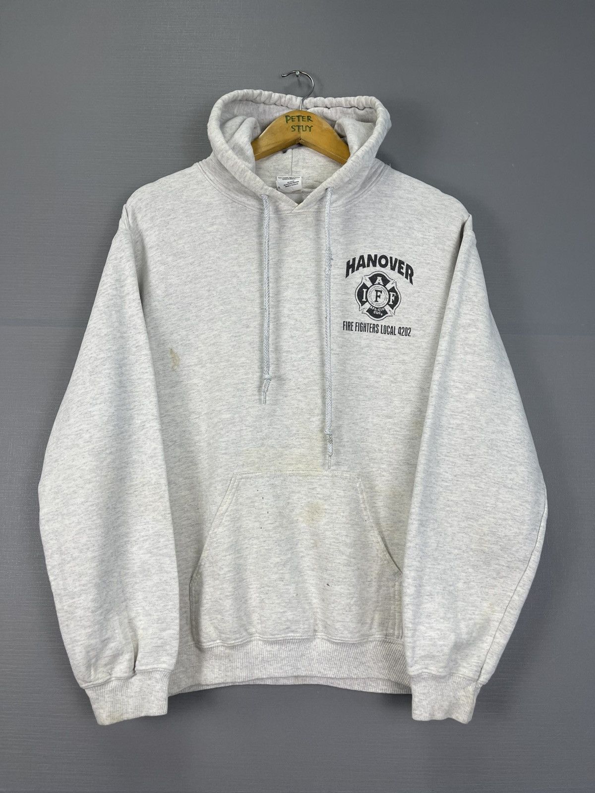 Hanover Vintage 90s Hanover Hoodies Size US S / EU 44-46 / 1 - 10 Thumbnail