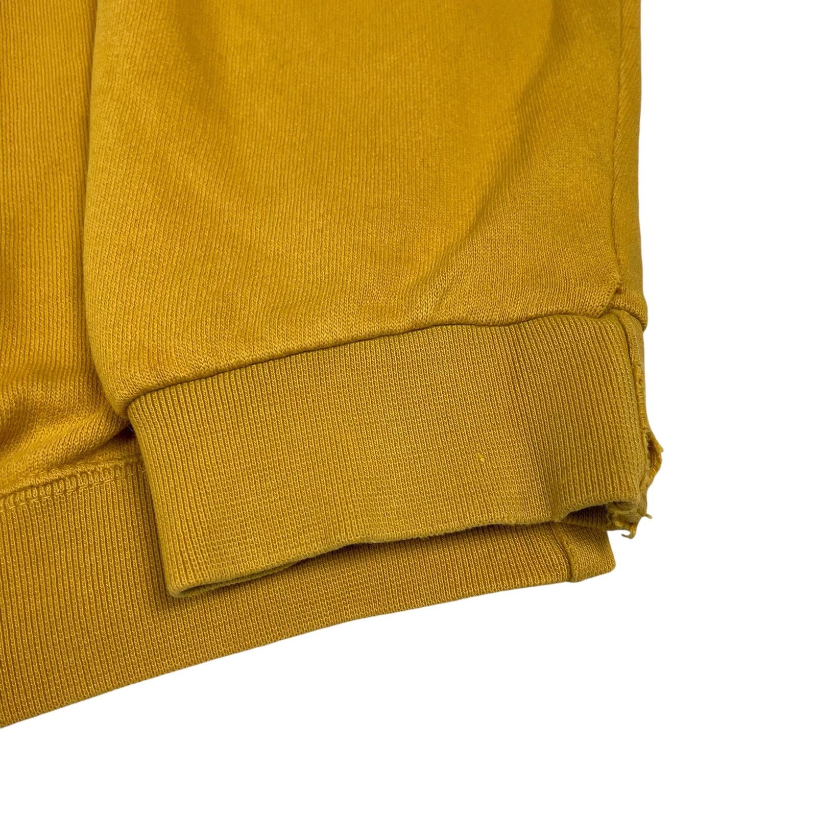 Nike × Vintage Nike Men's Yellow Swoosh Crew Neck Pullover Sweatshirt Large Size US L / EU 52-54 / 3 - 4 Thumbnail