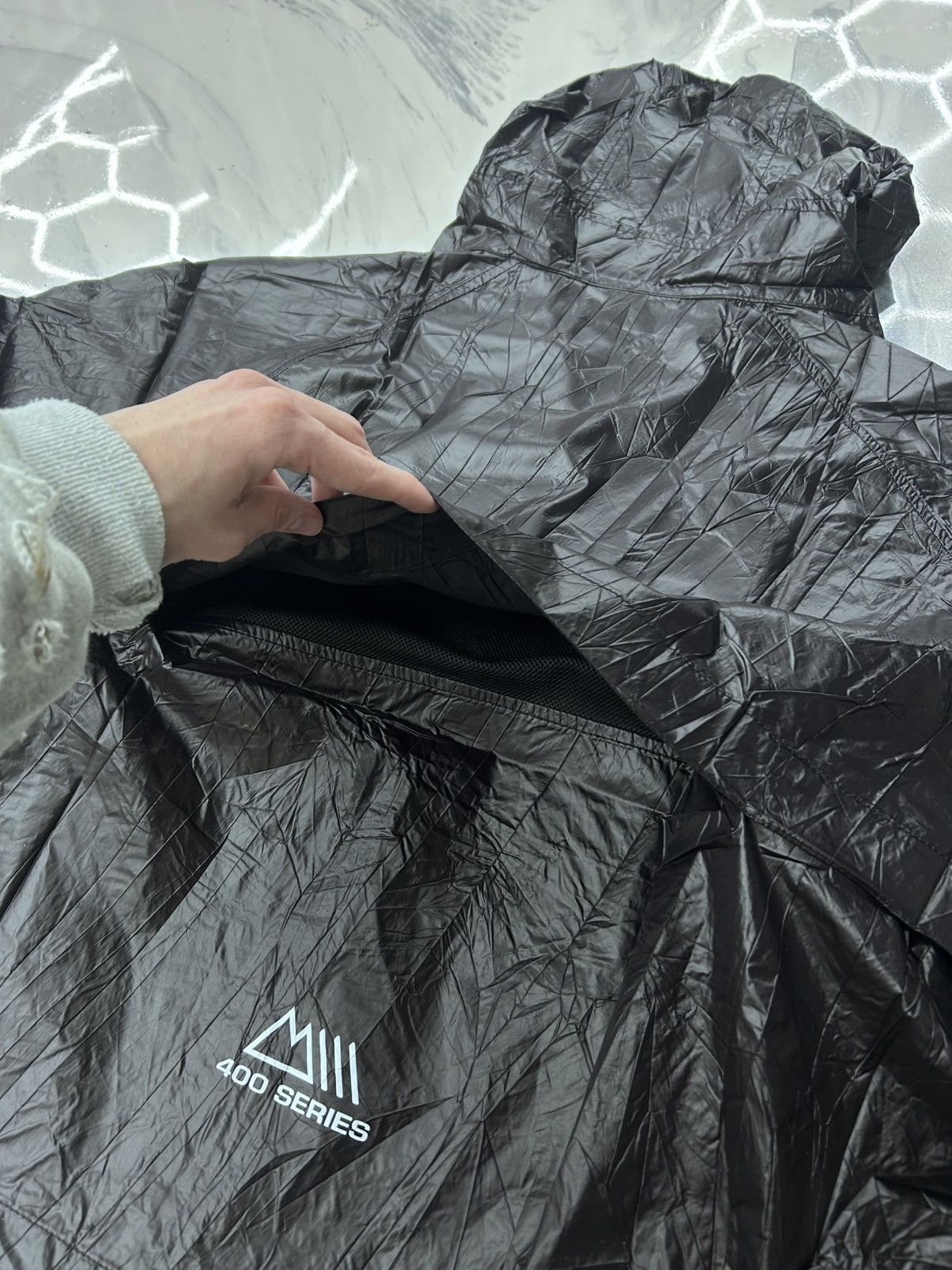 The GV Gallery GV Gallery Raspberry Crinkle Zip Up Jacket Black Size M Size US M / EU 48-50 / 2 - 13 Thumbnail