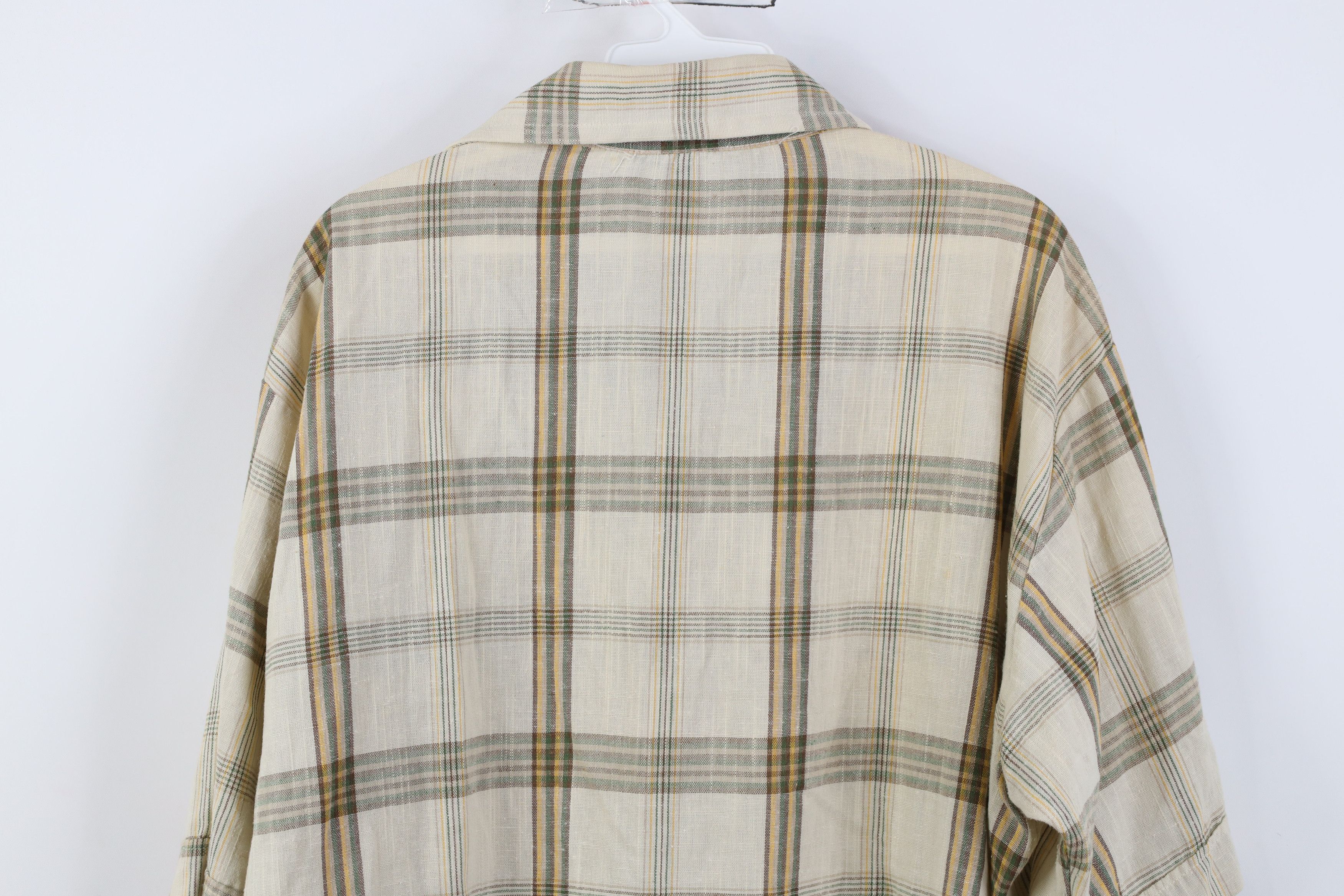 Vintage Vintage 70s Streetwear Short Sleeve Collared Button Shirt Size US XL / EU 56 / 4 - 10 Thumbnail