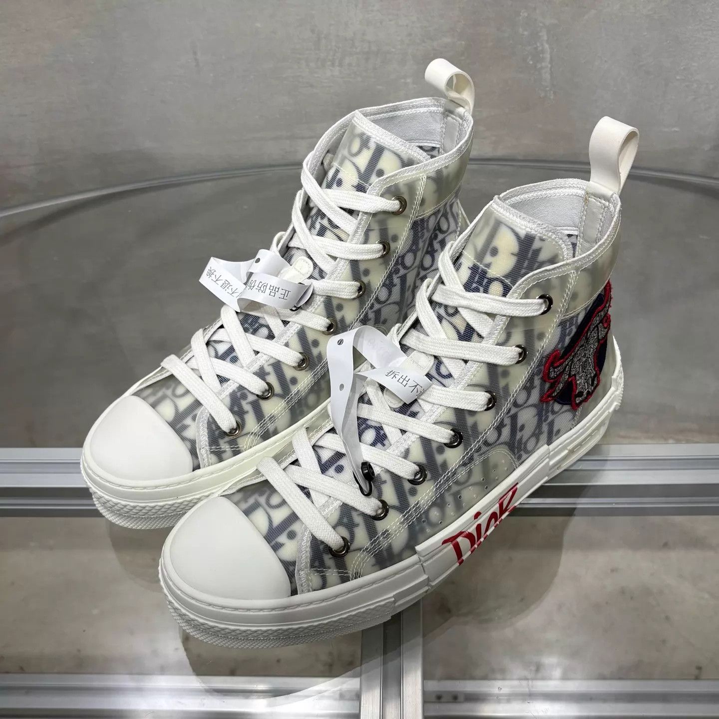 Dior Dior B23 Year of the Ox Oblique Sneaker 39 new w/ box Size US 8.5 / IT 38.5 - 2 Thumbnail