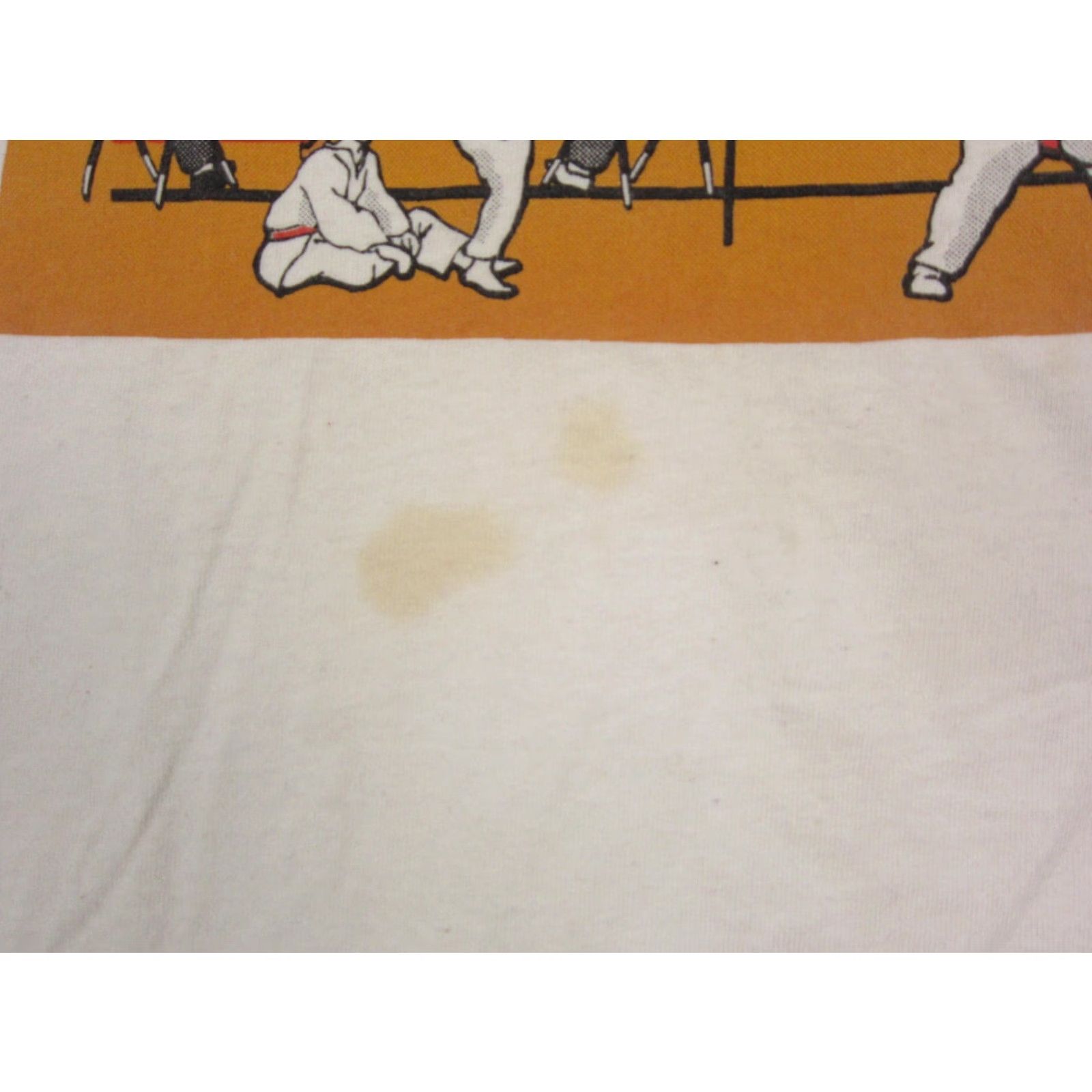 Fruit Of The Loom VINTAGE Fruit of the Loom Shirt Adult 2XL White Mens USA 80s Taekwondo Championship Shirt Size US XXL / EU 58 / 5 - 5 Thumbnail