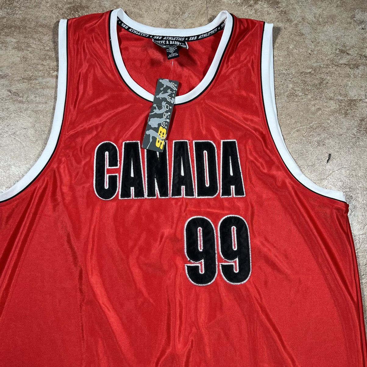 Steve And Barrys × Vintage Vintage Steve & Barry's Canada Basketball Jersey Size XL Size US XL / EU 56 / 4 - 2 Thumbnail