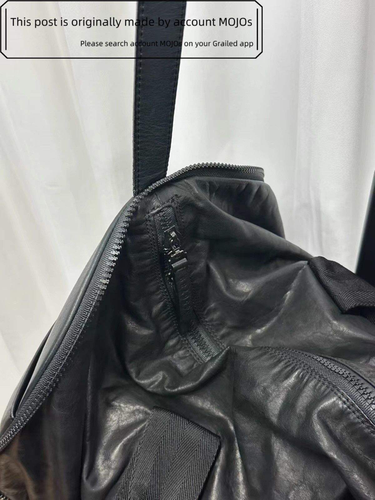 Maison Margiela Maison Margiela Leather Travel Duffle Bag mojos2039 Size ONE SIZE - 3 Thumbnail