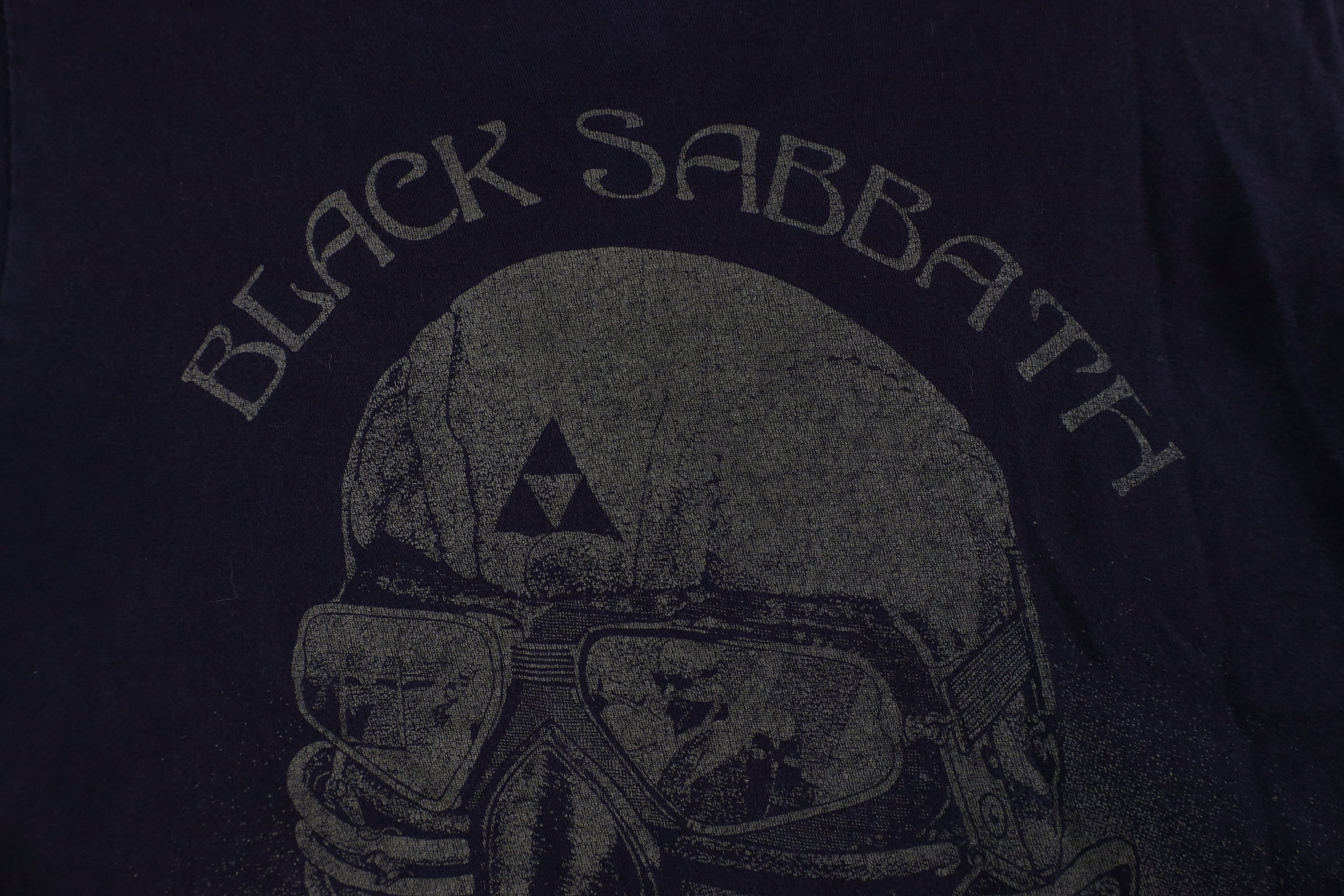 Vintage Retro Faded 1978 US Tour Black Sabbath Band T-Shirt Black Size US M / EU 48-50 / 2 - 5 Thumbnail