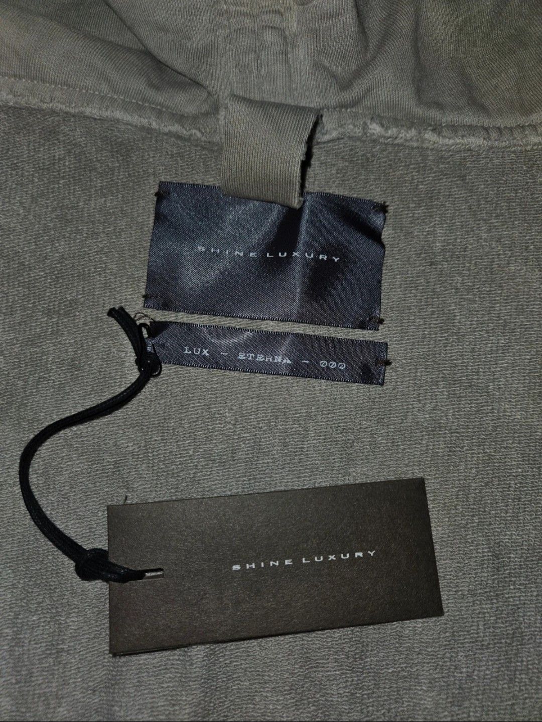 SHINE LUXURY Shine Luxury "Golope" Zipper Armour Hoodie Size M Pullover Size US M / EU 48-50 / 2 - 3 Thumbnail