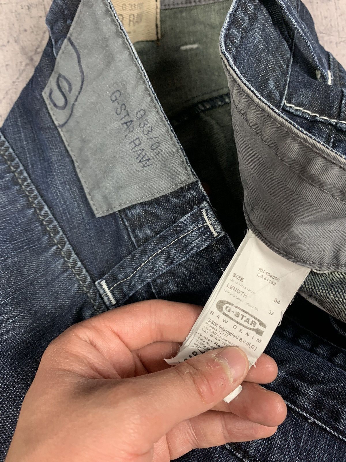 G-Star Y2K G-Star Raw 33-01 Arc Jeans Size 34 Avant-Garde Pants Size US 34 / EU 50 - 13 Thumbnail